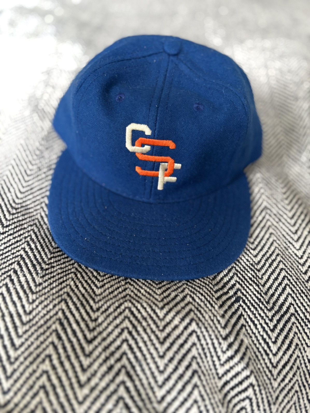 Ebbets Field Flannels San Francisco Six Panel Baseball Cap Size ONE SIZE - 1 Thumbnail