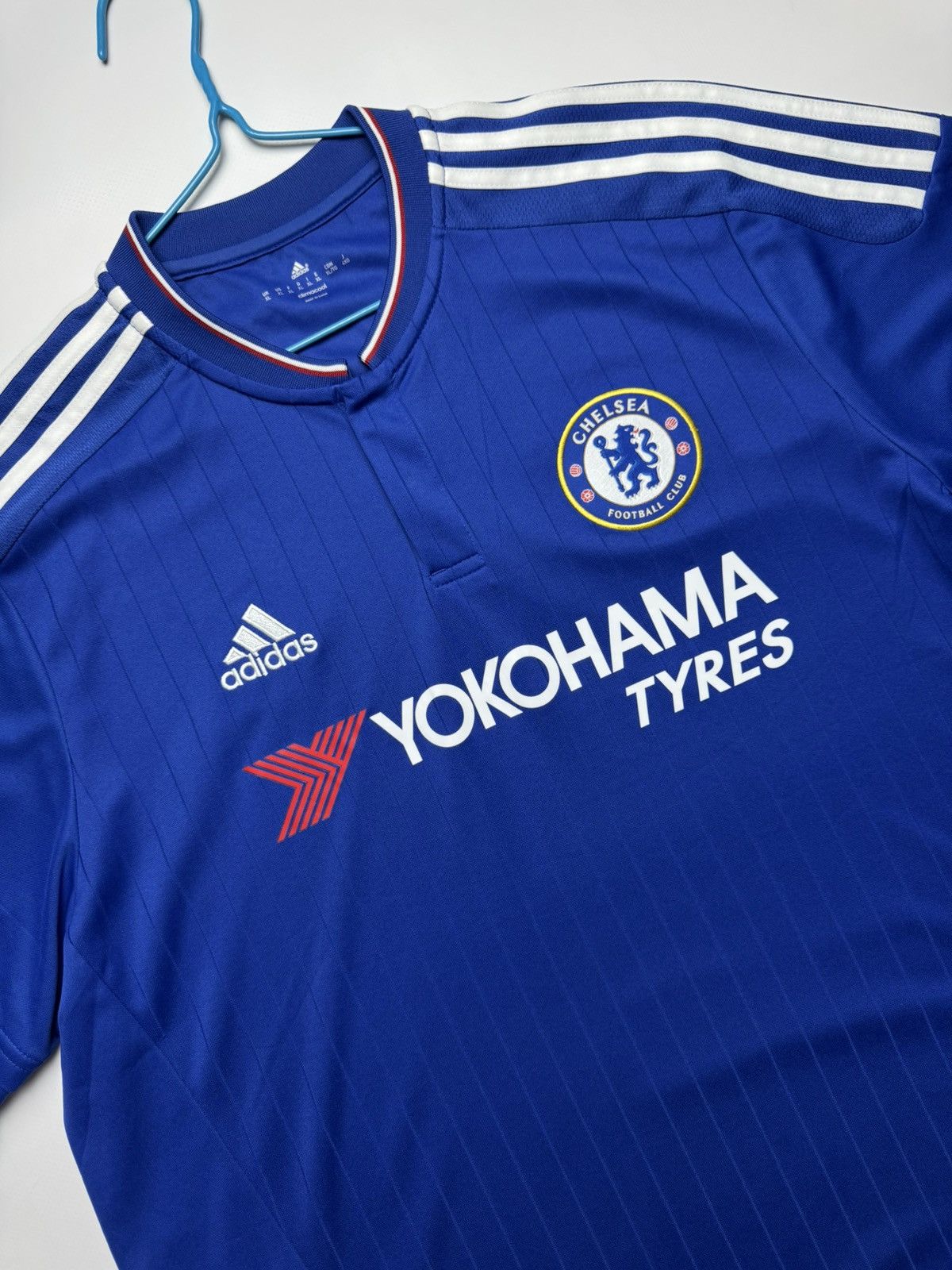 Adidas Vintage Adidas FC Chelsea 2015 Blokecore Soccer Jersey Size US XXL / EU 58 / 5 - 2 Thumbnail