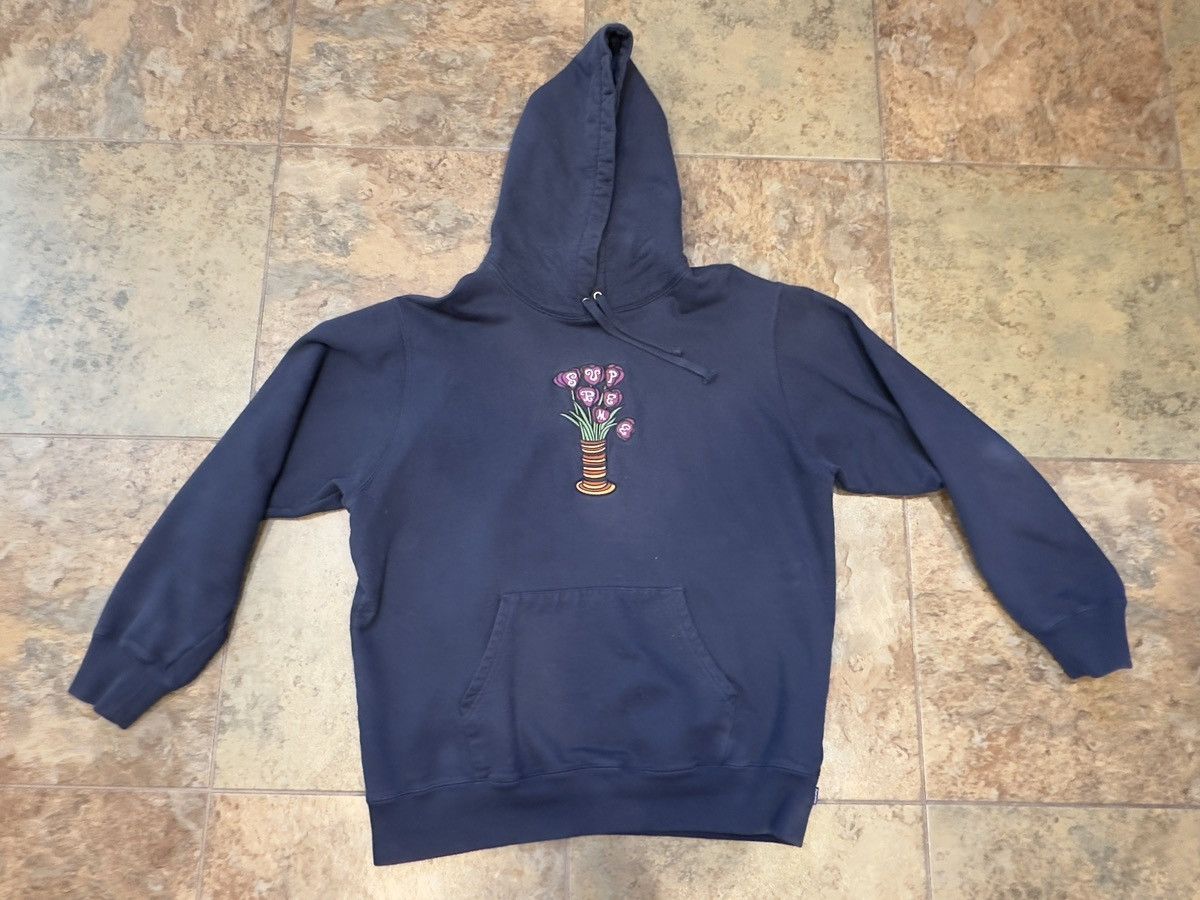 Flower supreme hoodie sale