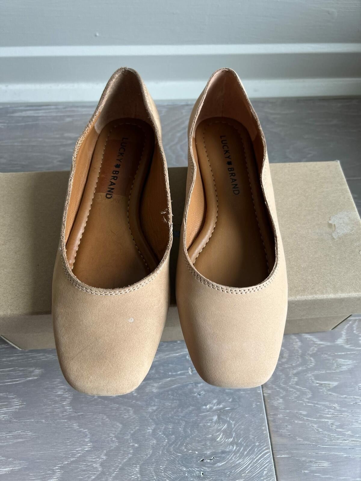 Lucky Brand Lucky Brand Women's Dellie Flats - Dusty Sand - 6 Size US 6 / IT 36 - 5 Thumbnail