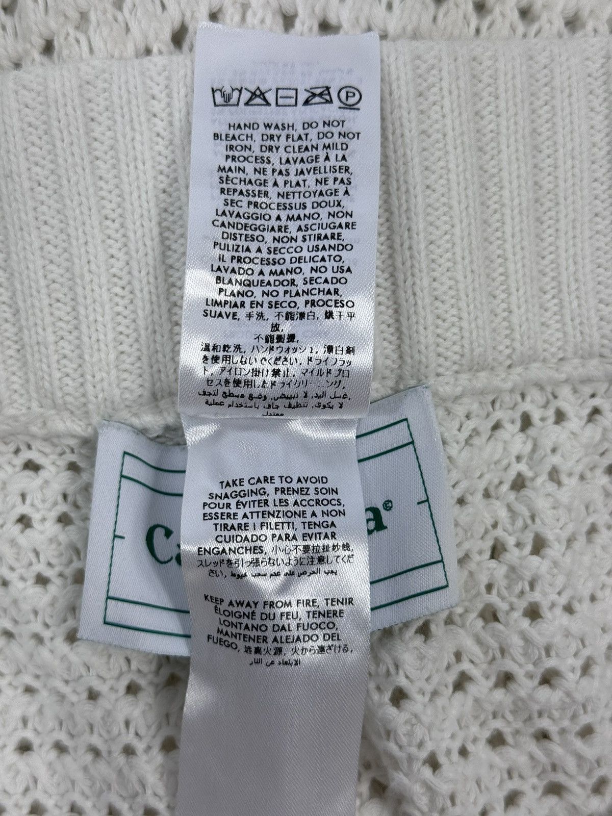 Casablanca LOGO KNIT SHORTS Size US 34 / EU 50 - 7 Thumbnail