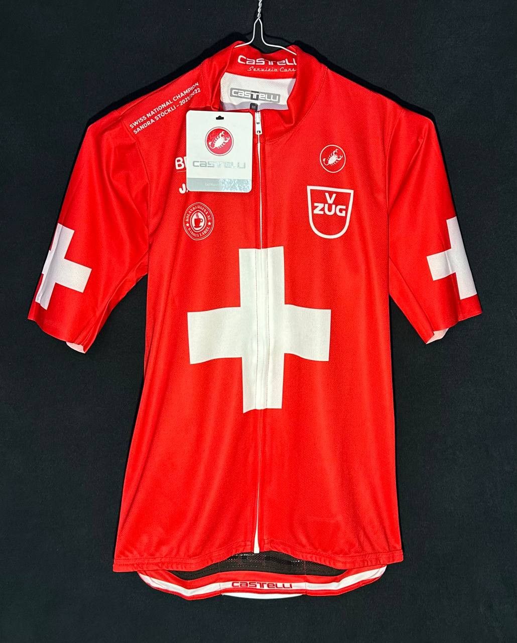 Other CASTELLI squadra jersey cycling jersey Sandra Stockl 2021/22 Size US M / EU 48-50 / 2 - 1 Thumbnail