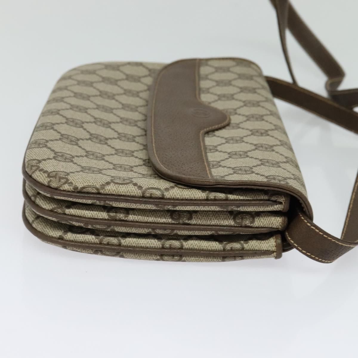 Gucci GUCCI GG Supreme Shoulder Bag Pvc Beige Gold 004 256 004 256 Size ONE SIZE - 5 Thumbnail