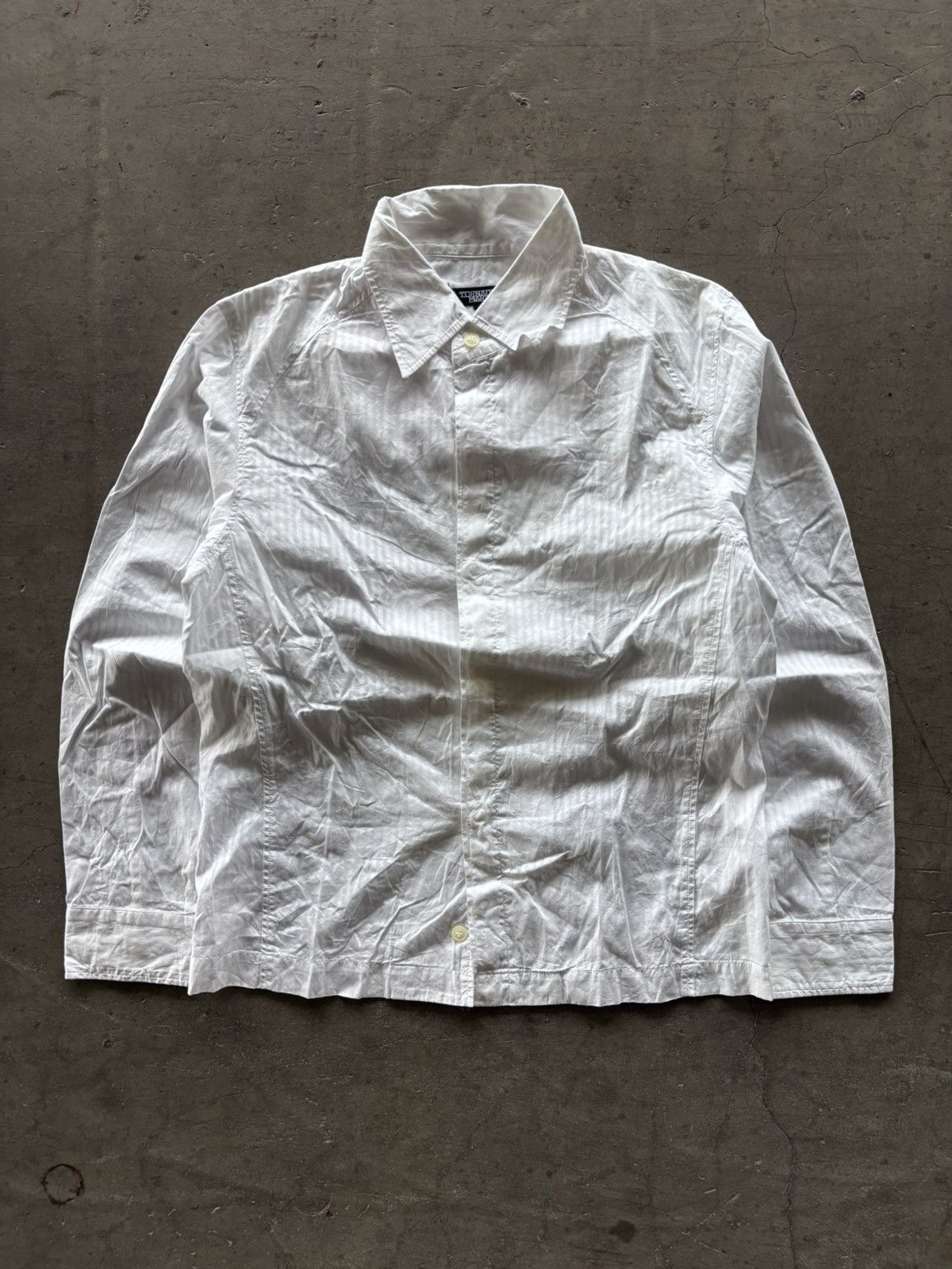 Japanese Brand × Tornado Mart Tornado Mart Lace Up Shirt | Grailed