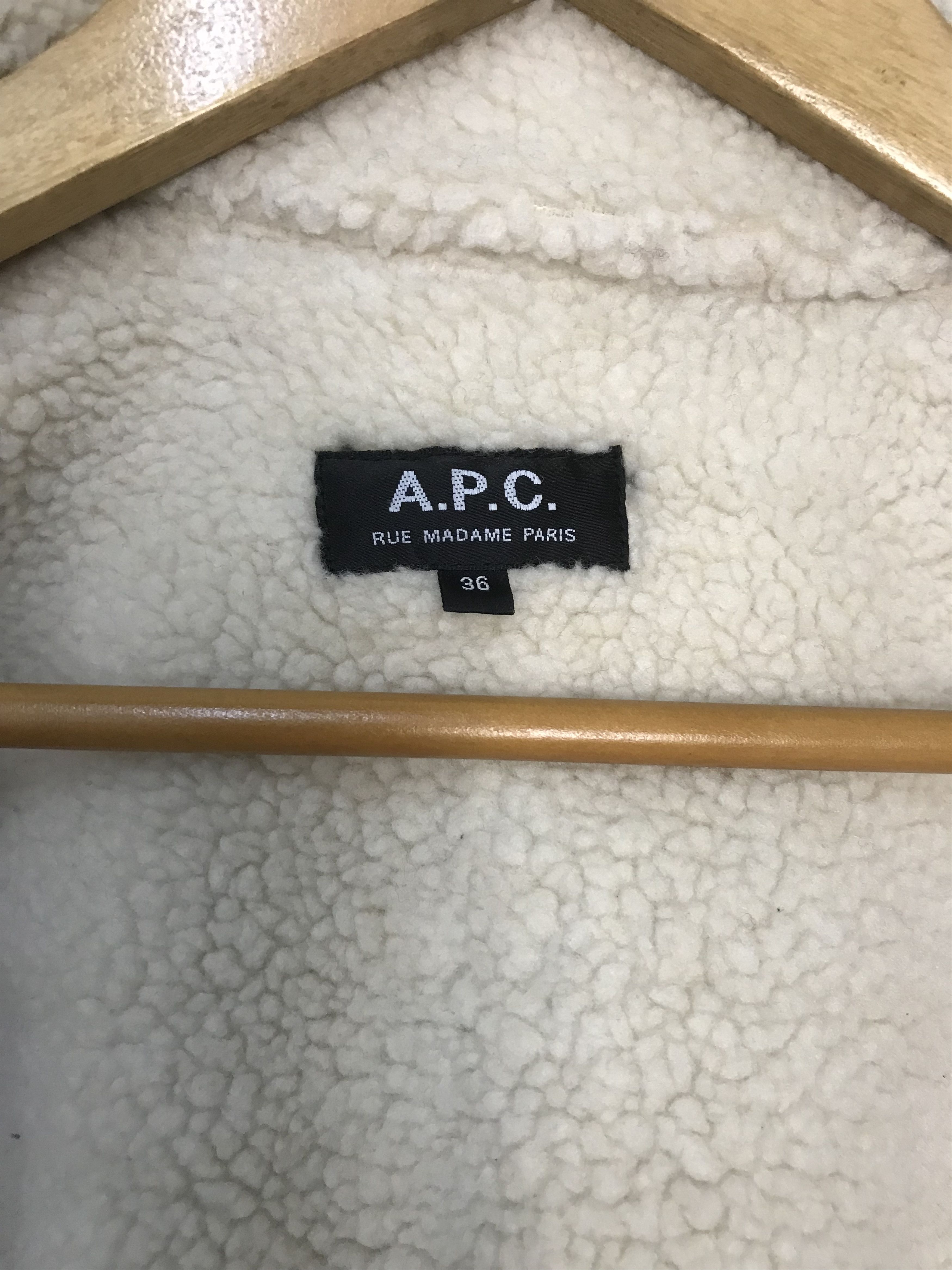 A.P.C. A.P.C Denim Fur jacket Size S / US 4 / IT 40 - 8 Thumbnail