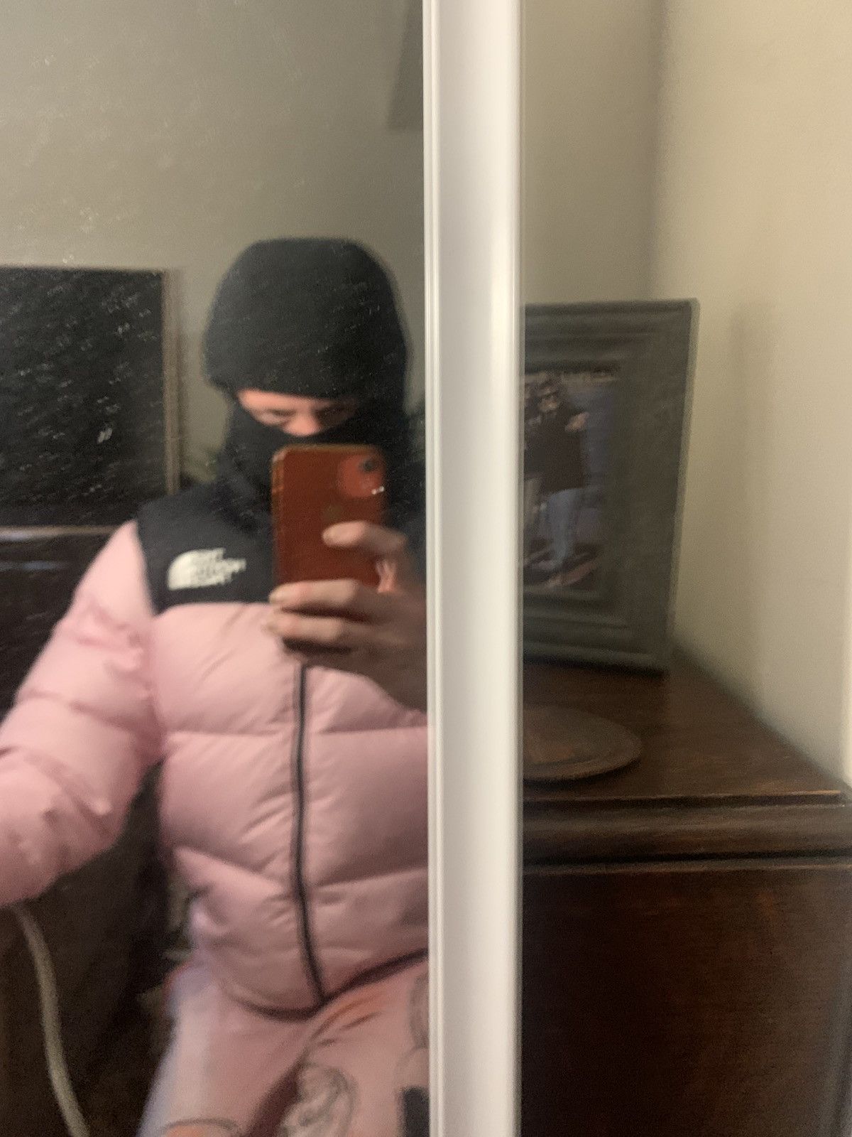 The North Face Cameo pink 2022 700 duck down Size XL / US 12-14 / IT 48-50 - 9 Thumbnail
