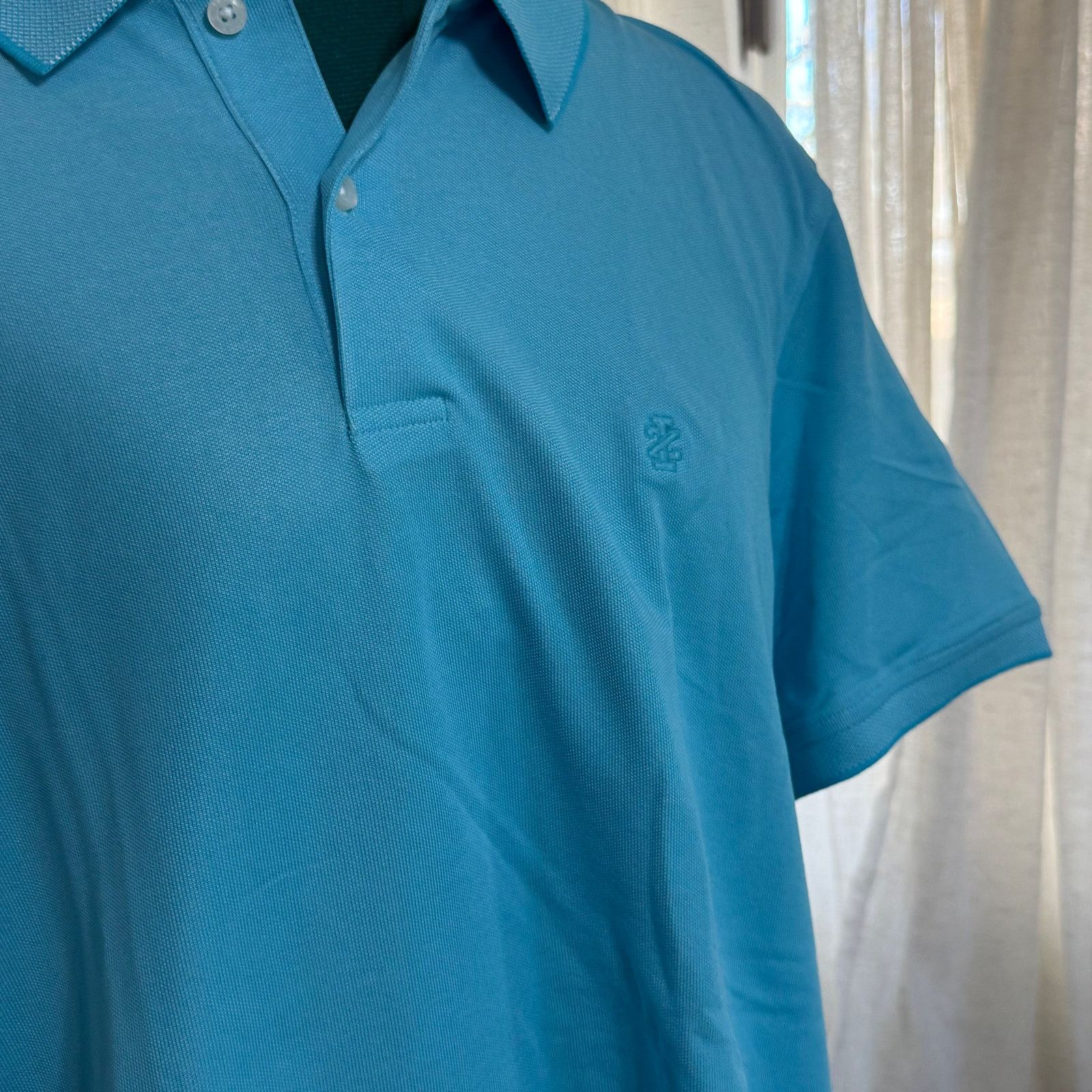 Izod IZOD Turquoise Performance Polo | Sz L Size US L / EU 52-54 / 3 - 3 Thumbnail