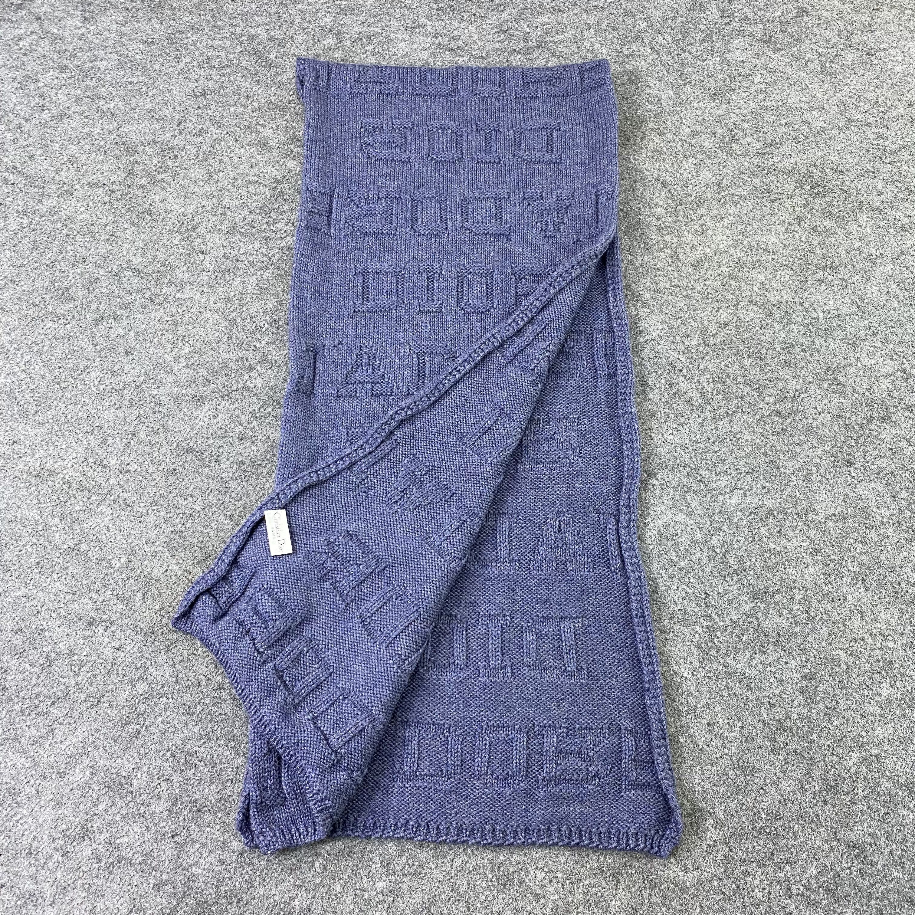 Christian Dior Monsieur Christian Dior Scarf / Muffler / Neckwear - T1275 Size ONE SIZE - 3 Thumbnail