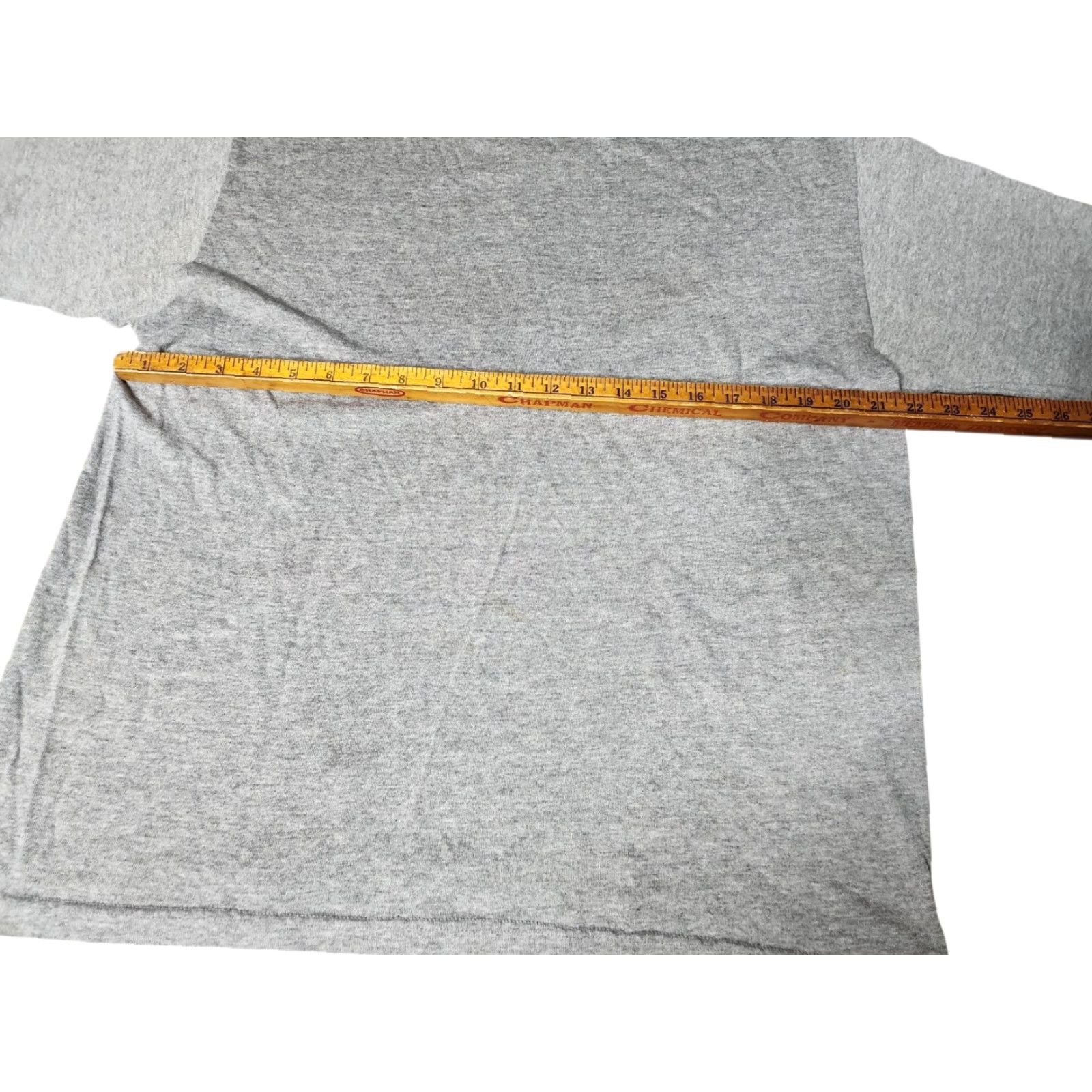 Jerzees Vintage 80s Tampa Sports T Shirt Men XL Cotton Graphic Tee Distressed Gray Size US XL / EU 56 / 4 - 2 Thumbnail
