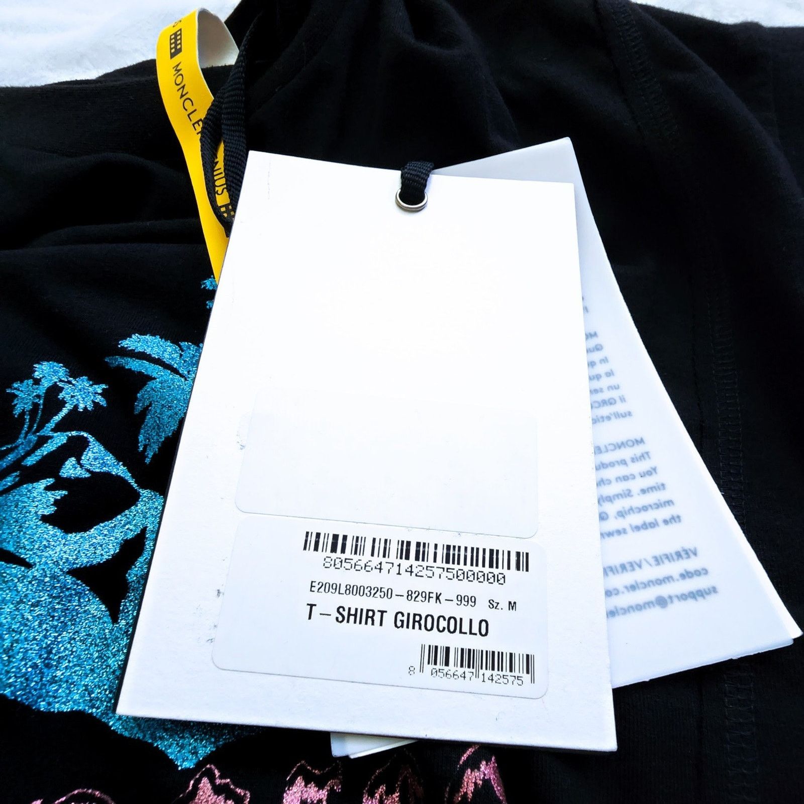 Moncler Moncler x Palm Angels Round Neck Limited T-shirt MSRP $300 Size US S / EU 44-46 / 1 - 10 Thumbnail