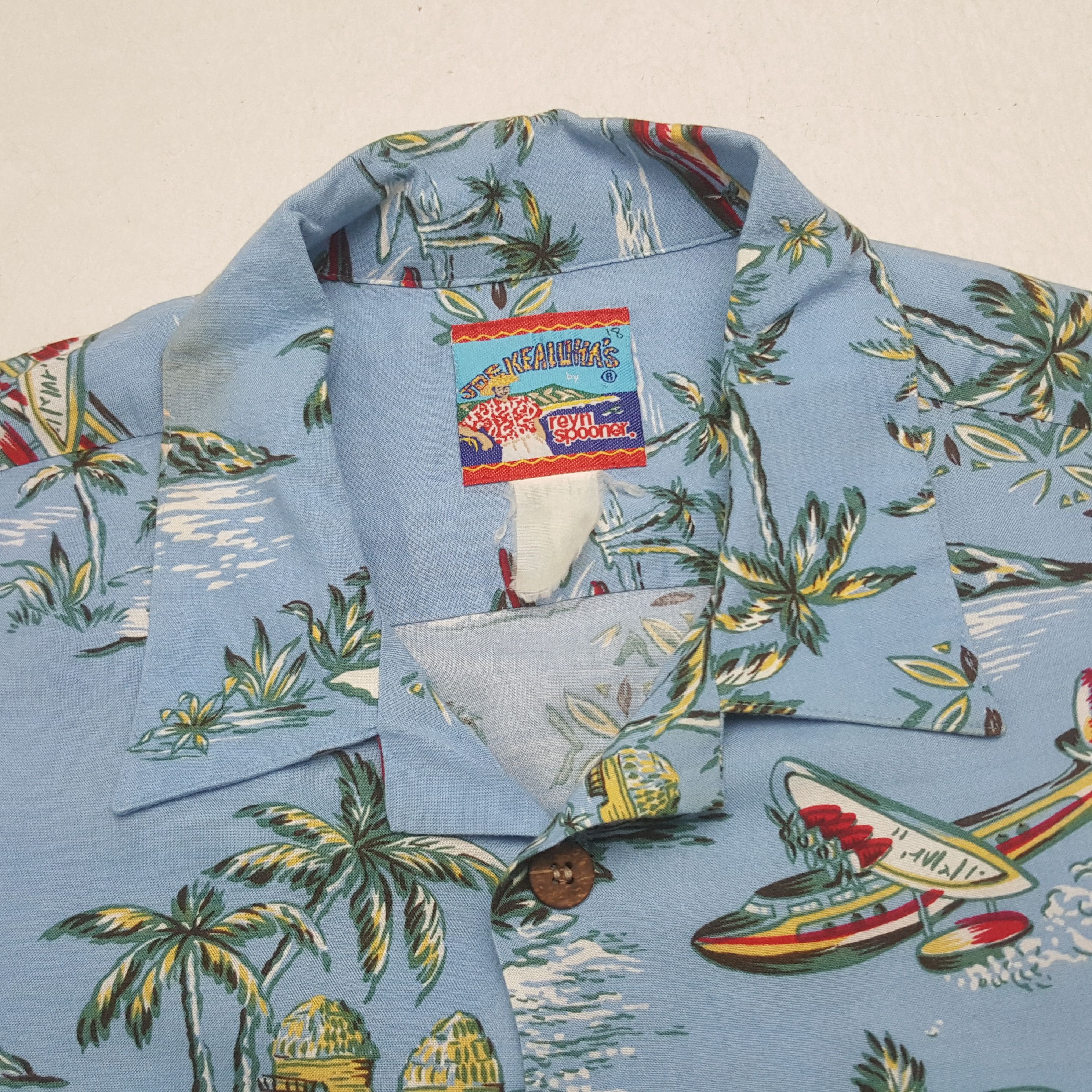Sun Surf Vintage Reyn Spooner Hawaii Surf Shirt Button Up RR16 Size US XL / EU 56 / 4 - 4 Thumbnail