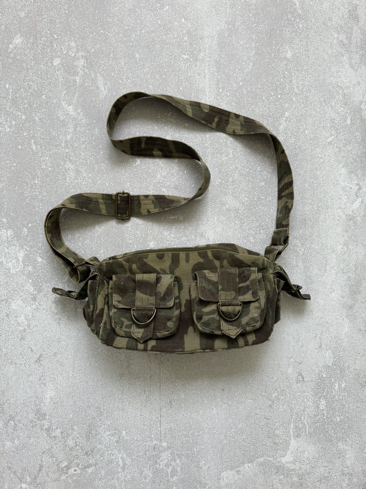 Army Military Shoulder Pocket Bag 90S, Men's