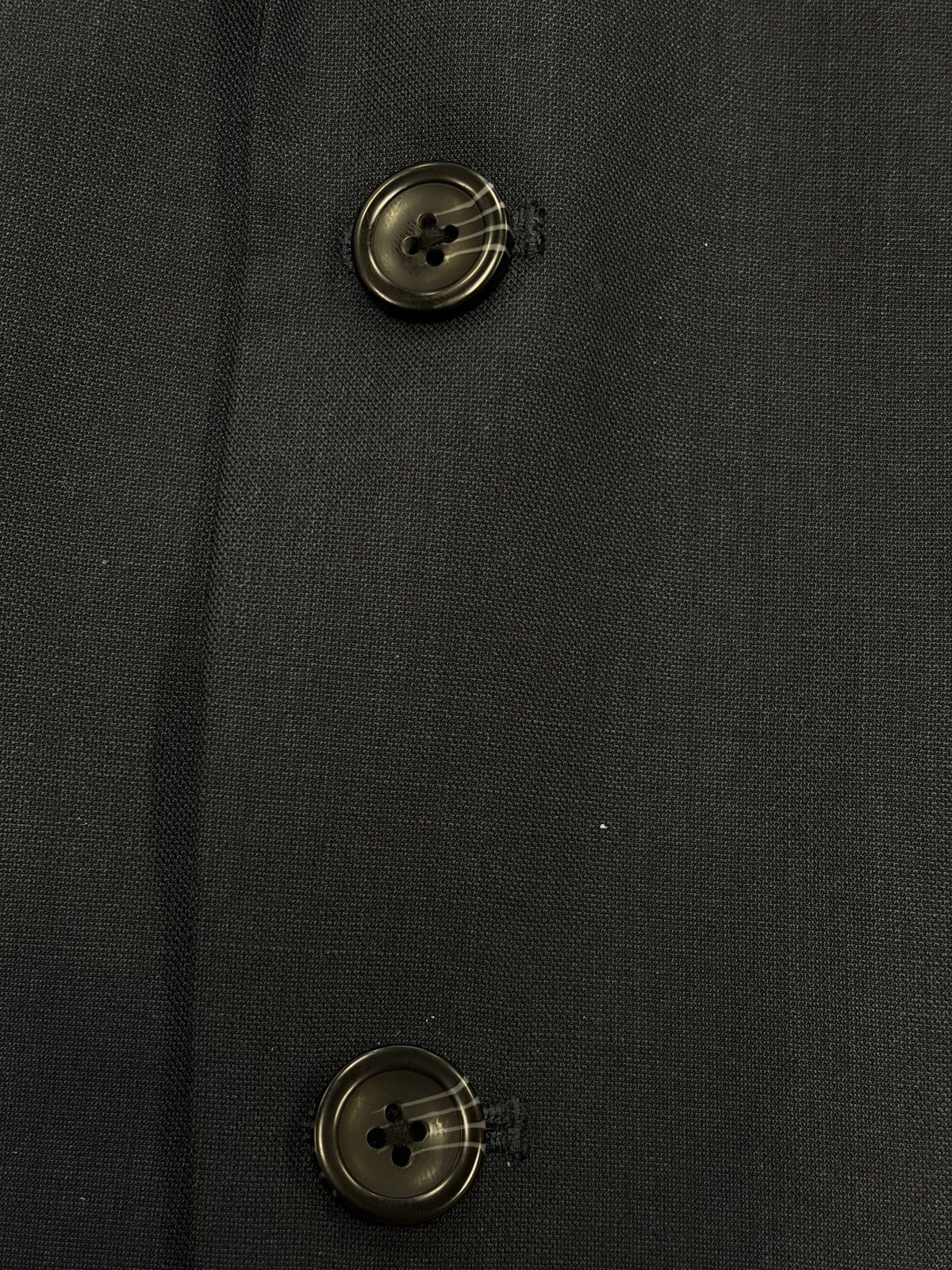 Kenneth Cole Kenneth Cole Reaction Navy Blue Two-Button Blazer Jacket Size 42R - 3 Thumbnail