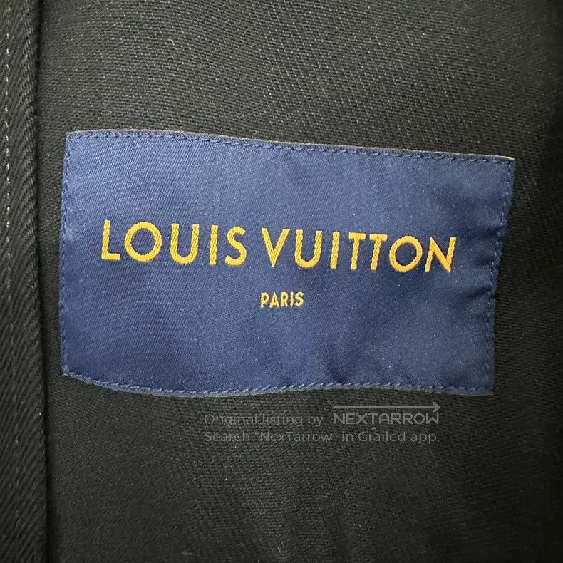 Louis Vuitton Louis Vuitton Embossed Zip Hooded Denim Jacket Size US S / EU 44-46 / 1 - 3 Thumbnail