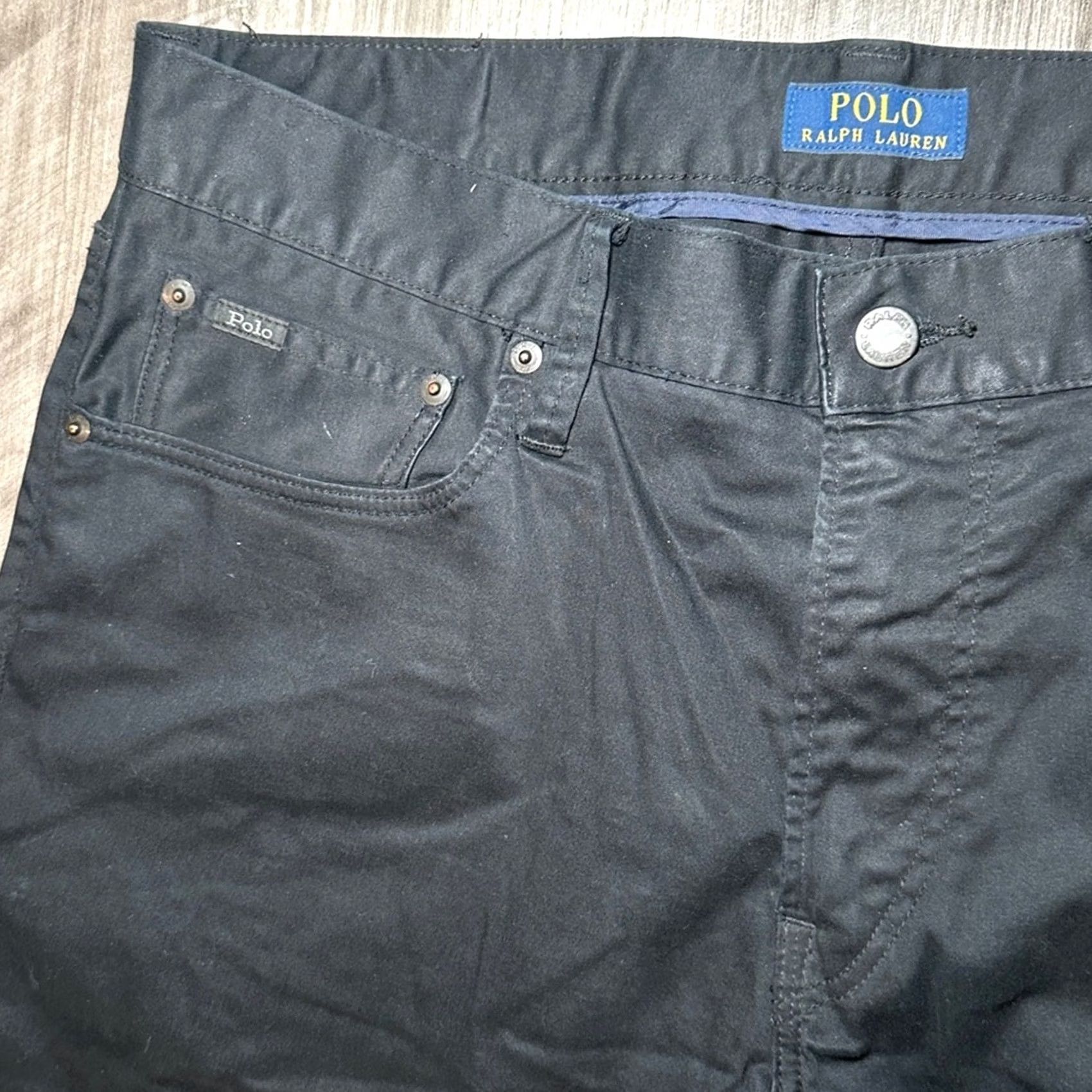 Polo Ralph Lauren Polo Ralph Lauren The Prospect Chino Pants - 34x30 Black Men Polo Ralph Lauren Chino Pants 34 Regular Mens Boys? Size US S / EU 44-46 / 1 - 6 Thumbnail