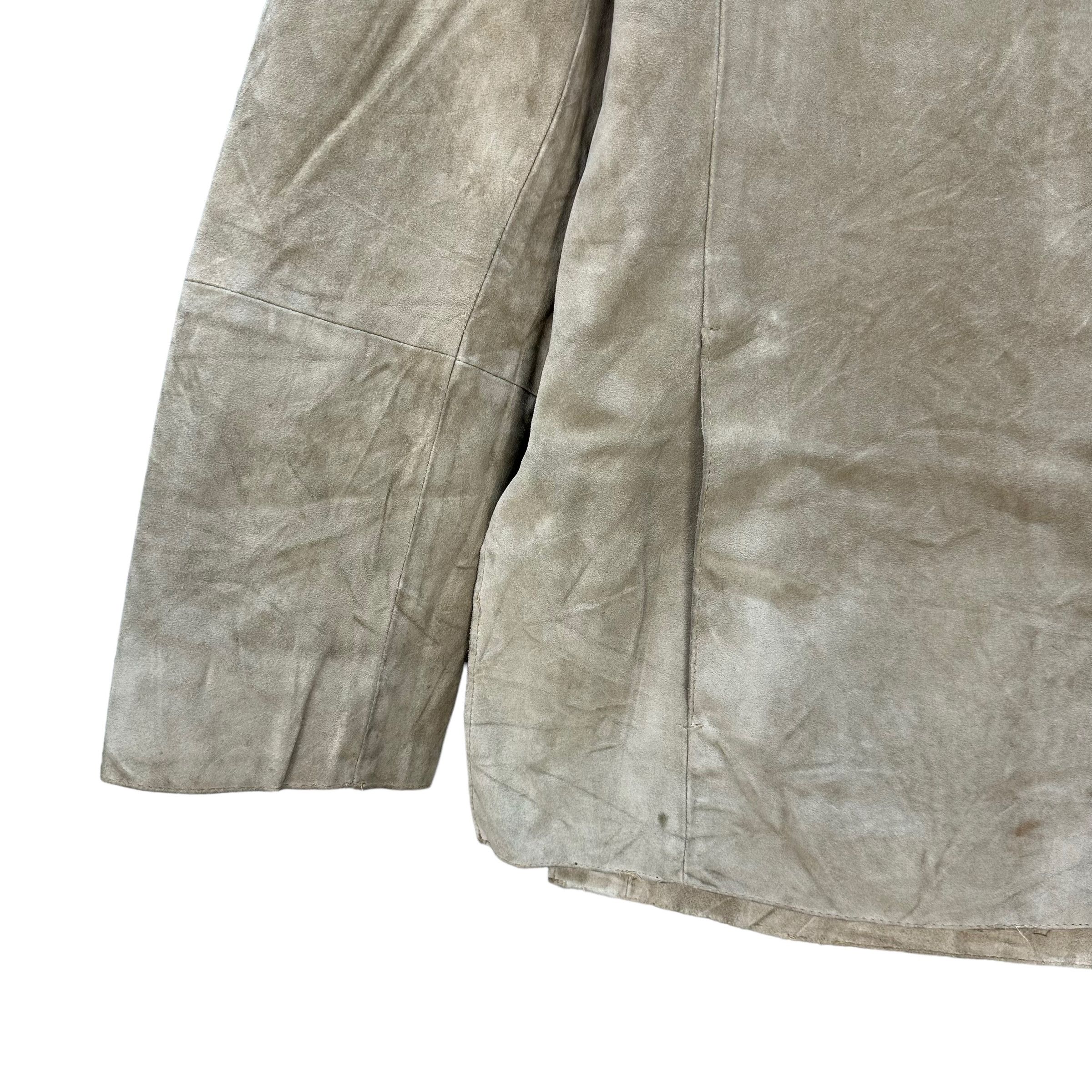 Max Mara Max Mara Suede Leather Jacket #9166-65 Size S / US 4 / IT 40 - 6 Thumbnail