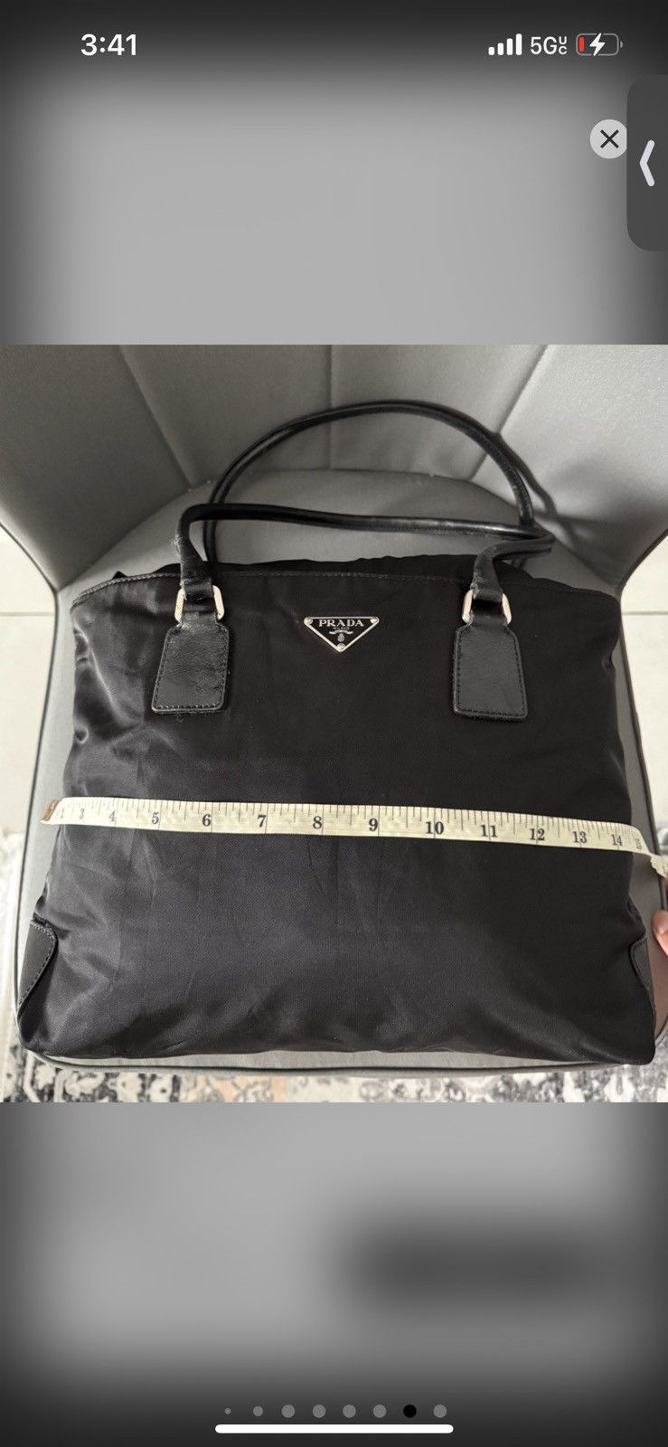 Prada Black Prada luggage bag Size ONE SIZE - 13 Thumbnail