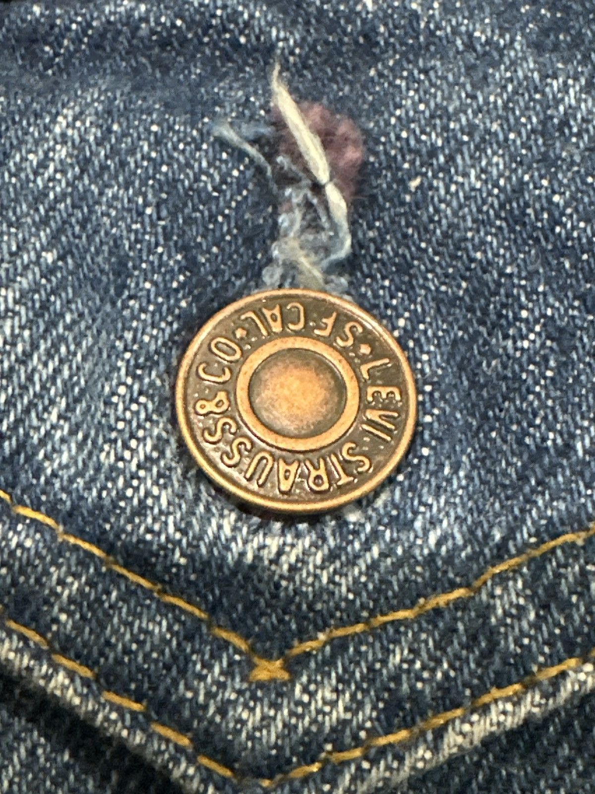 Levi's × Levi's Vintage Clothing × Vintage Vintage Levi’s 75505-0212 Denim Jacket – Near New - Size 46 Size US S / EU 44-46 / 1 - 11 Thumbnail