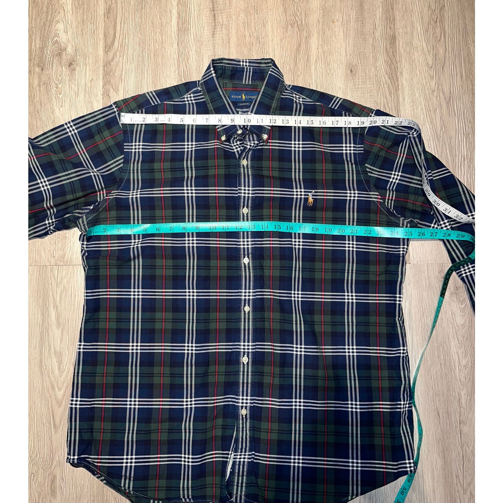 Polo Ralph Lauren Polo Ralph Lauren - Custom Fit Plaid Oxford / multi / 2XL Size US XXL / EU 58 / 5 - 5 Thumbnail