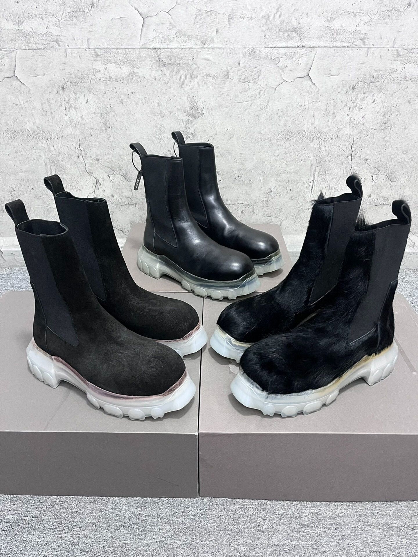 Rick Owens Rick Owens Tractor Chelsea Boots Size US 10 / EU 43 - 1 Thumbnail