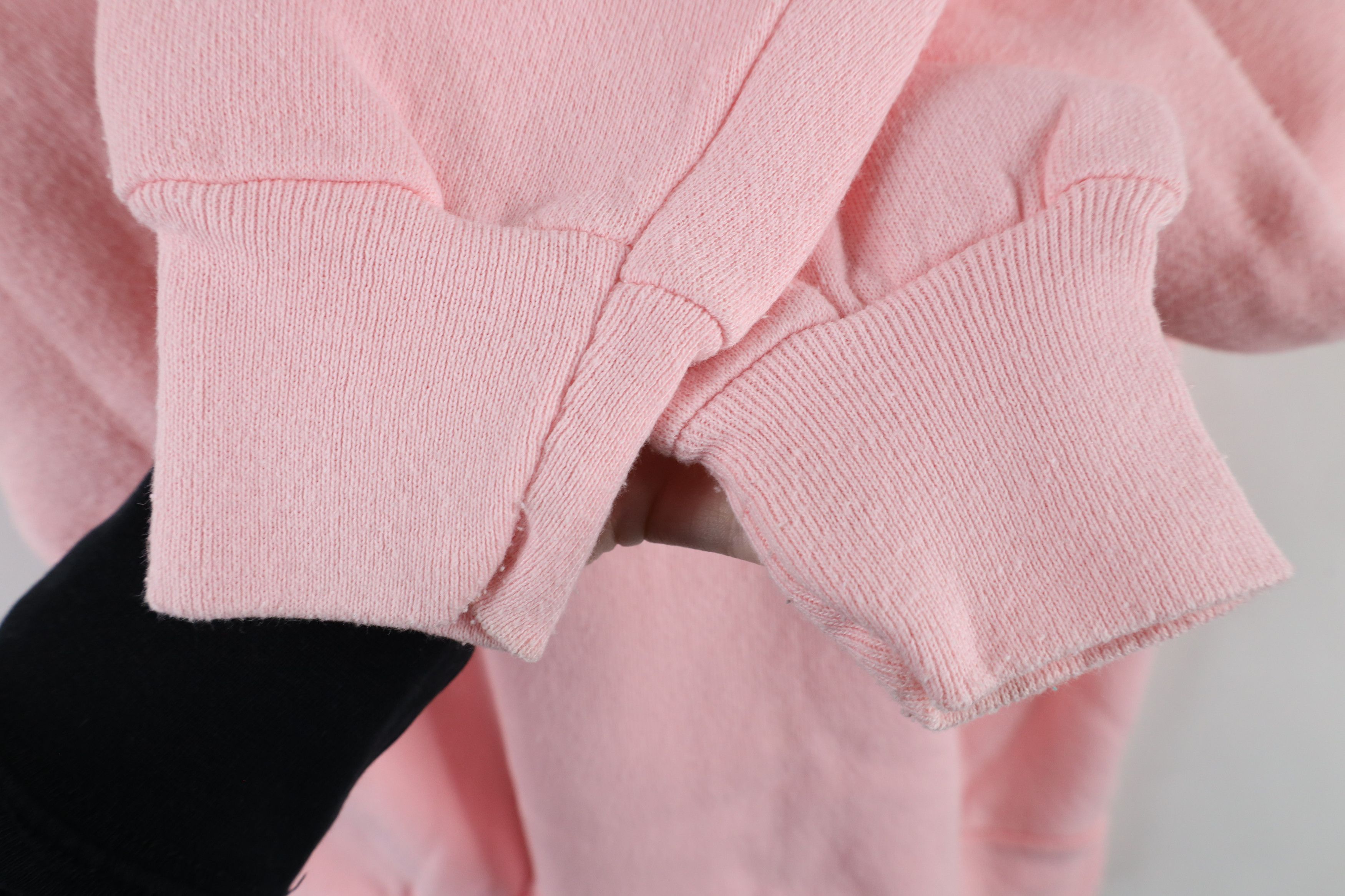 Vintage Vintage 90s Streetwear Crewneck Sweatshirt Pink USA Size S / US 4 / IT 40 - 6 Thumbnail
