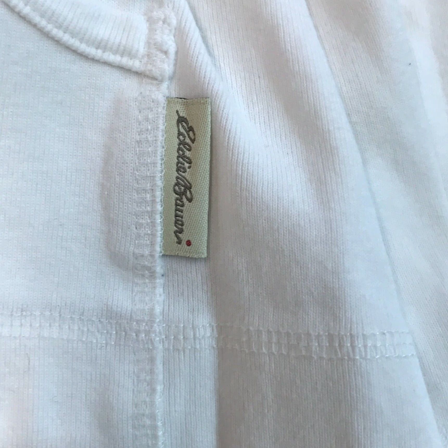 Eddie Bauer Eddie Bauer Women's Hooded Jacket Medium White Long Sleeve Zip Casual Classic Size M / US 6-8 / IT 42-44 - 4 Thumbnail