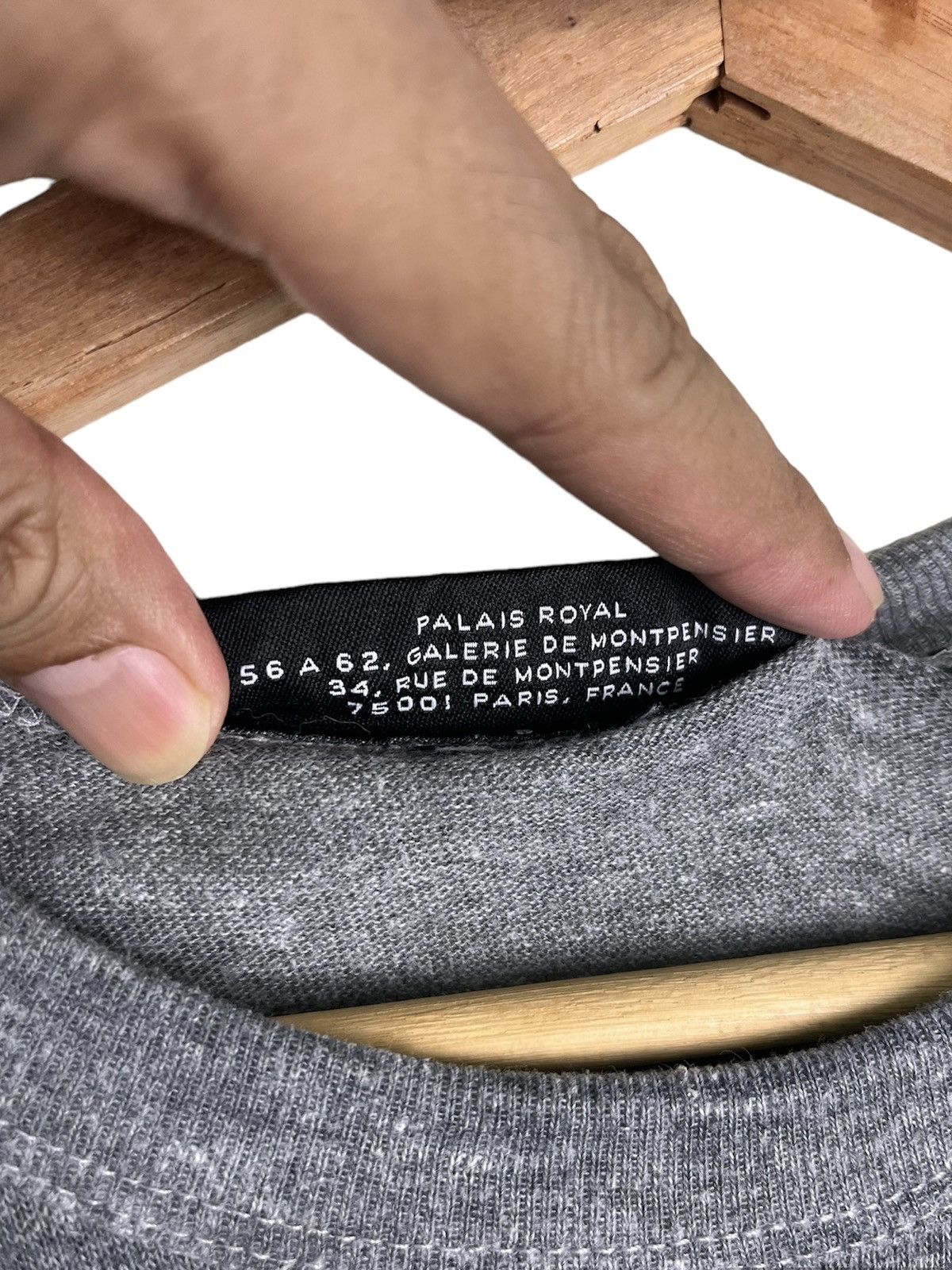 Marc Jacobs × Vintage Marc Jacobs Paris Store Tee | Eiffel Logo - Sz M Size US M / EU 48-50 / 2 - 4 Thumbnail