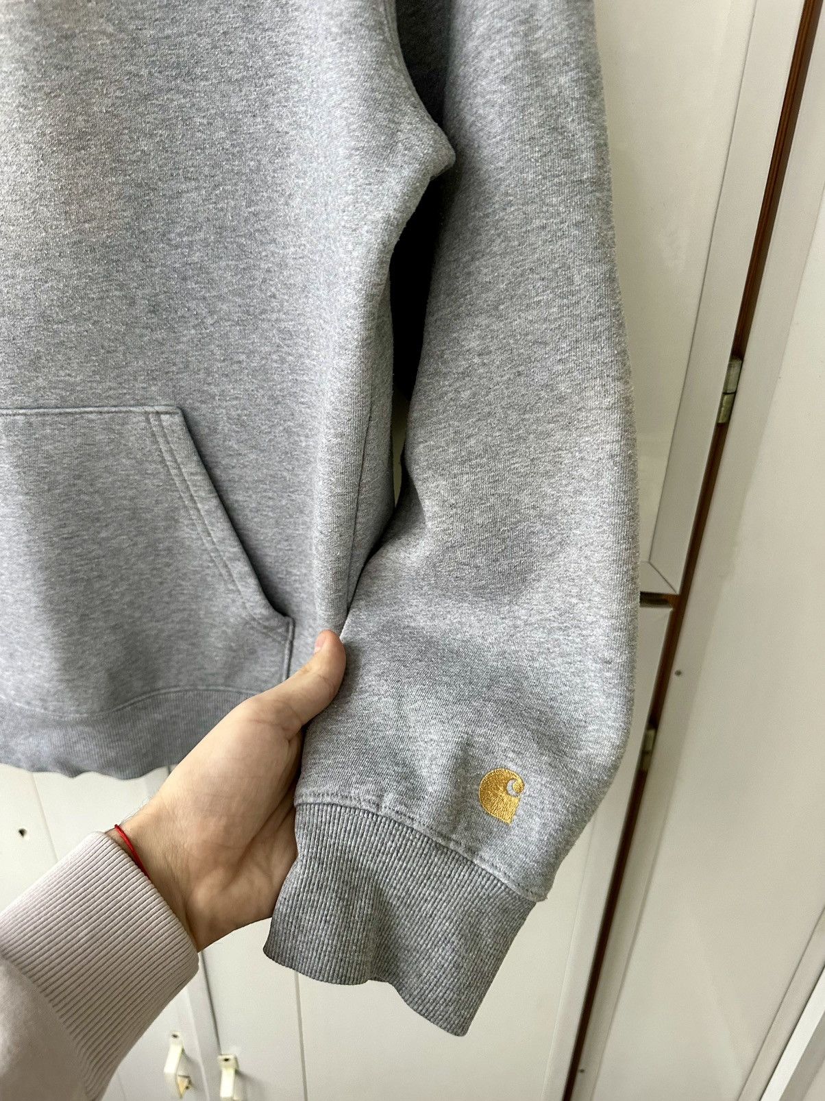 Carhartt Vintage 1/3 Carhartt Sweatshirt Metal Zip Hand Logo Size US M / EU 48-50 / 2 - 9 Thumbnail