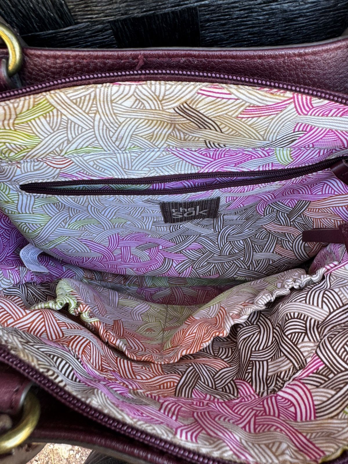 The Sak The Sak Alameda Tote Burgundy Size ONE SIZE - 3 Thumbnail