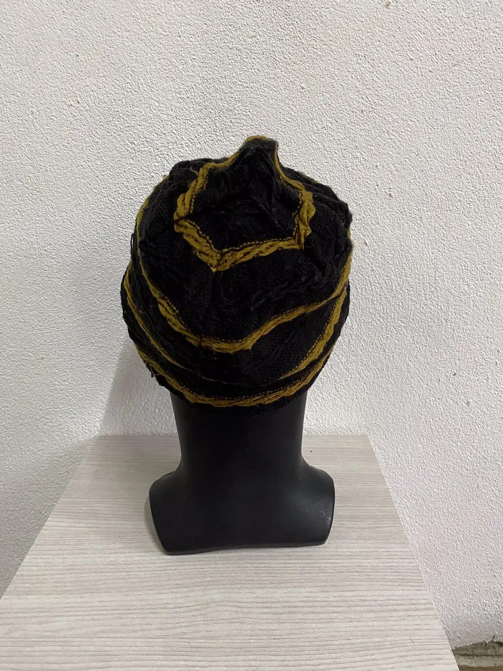 CA4LA Ca4la Knit Stripe Design Beanie Hat Size ONE SIZE - 4 Thumbnail
