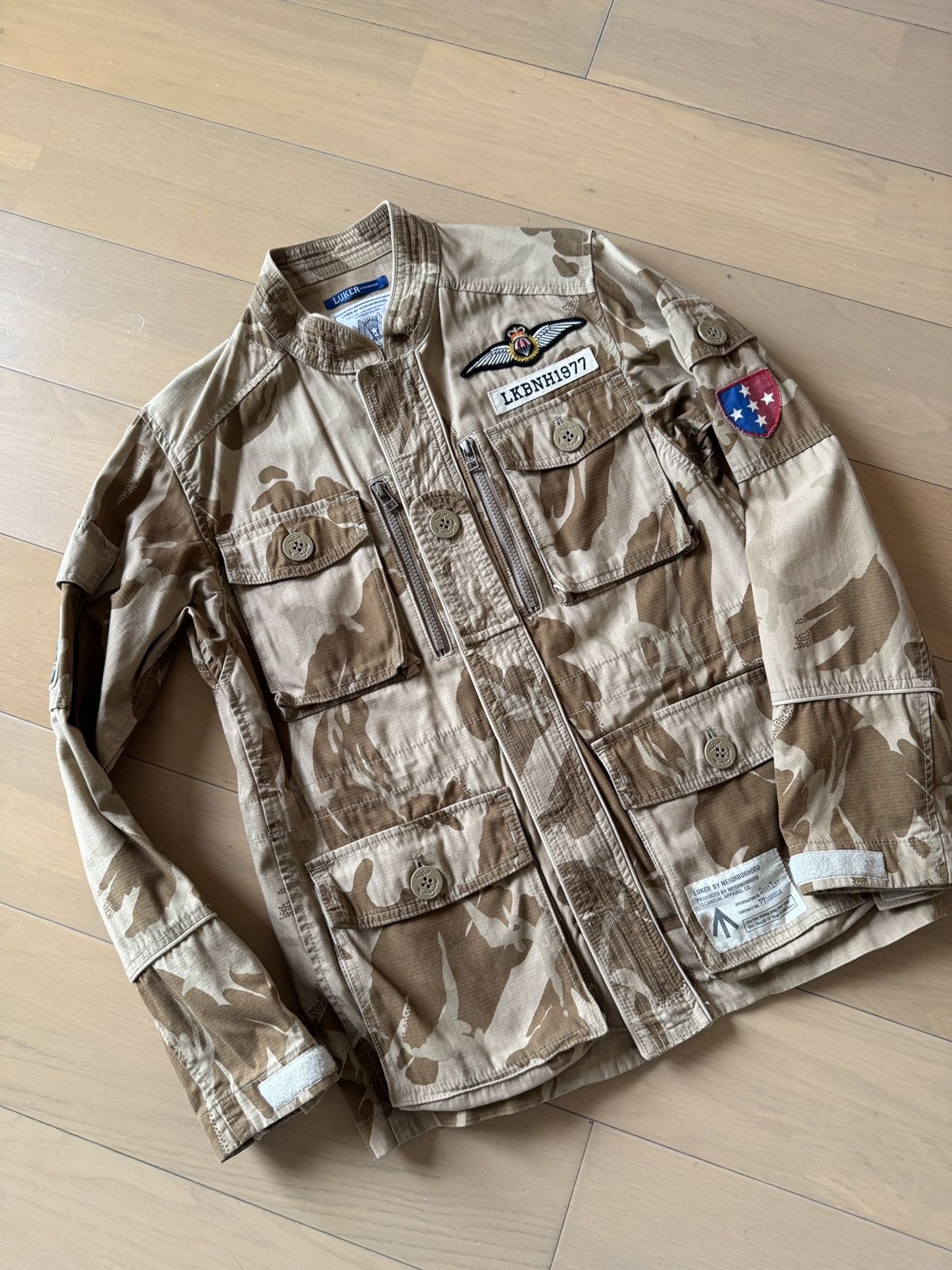 Neighborhood Luker by neighborhood camo jacket Size US S / EU 44-46 / 1 - 1 Thumbnail