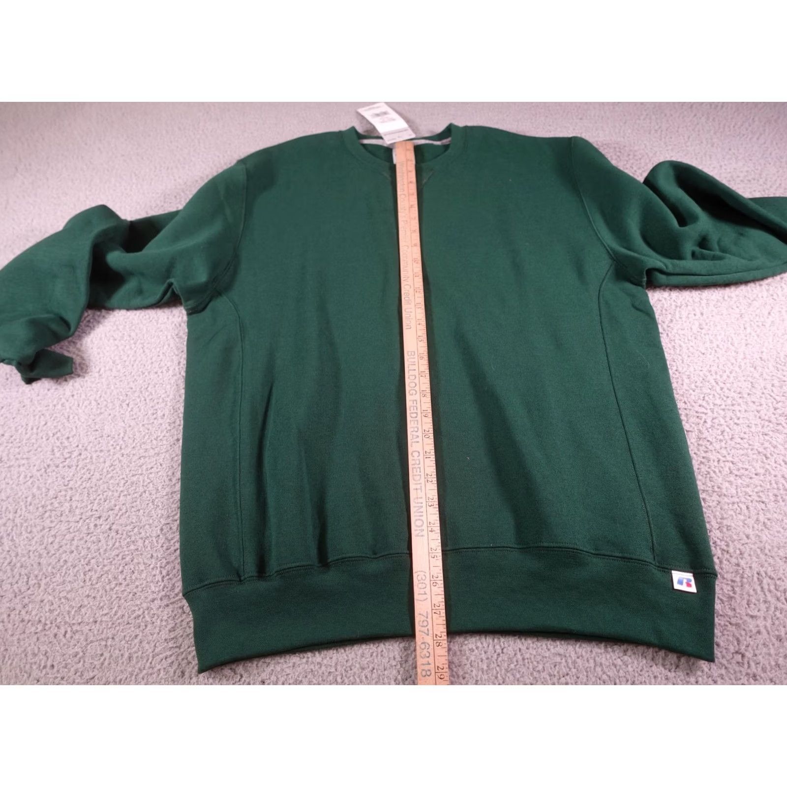 Russell Athletic Russell Athletic Sweatshirt Mens Large Green Crewneck Pullover Fleece Sports Blacklisted? Size US L / EU 52-54 / 3 - 5 Thumbnail