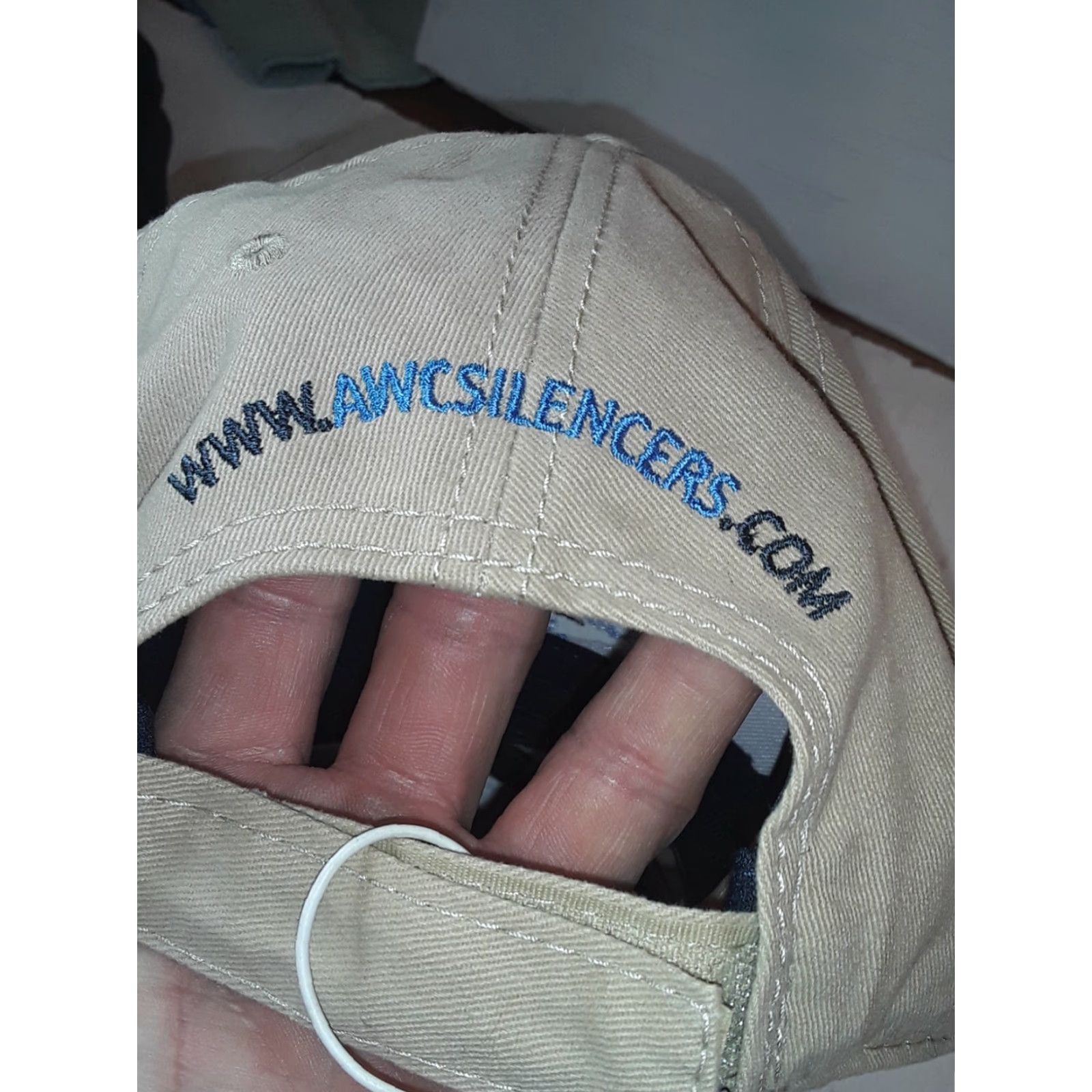 Vintage AWC Silencers Mens Brown Adjustable Hook Loop Shooting Hat Baseball Cap, Canvas, Cotton, Duck Theme, Outdoor, Shooting Guns, Adjustable, Men's HAT Size ONE SIZE - 7 Thumbnail