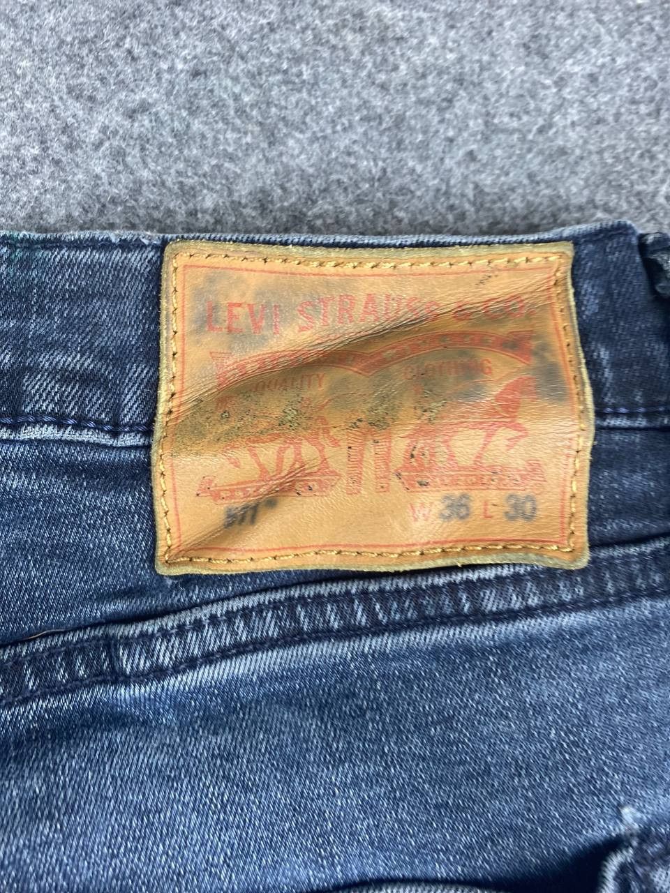 Levi's levis 511 slim distressed denim nice design Size US 38 / EU 54 - 6 Thumbnail