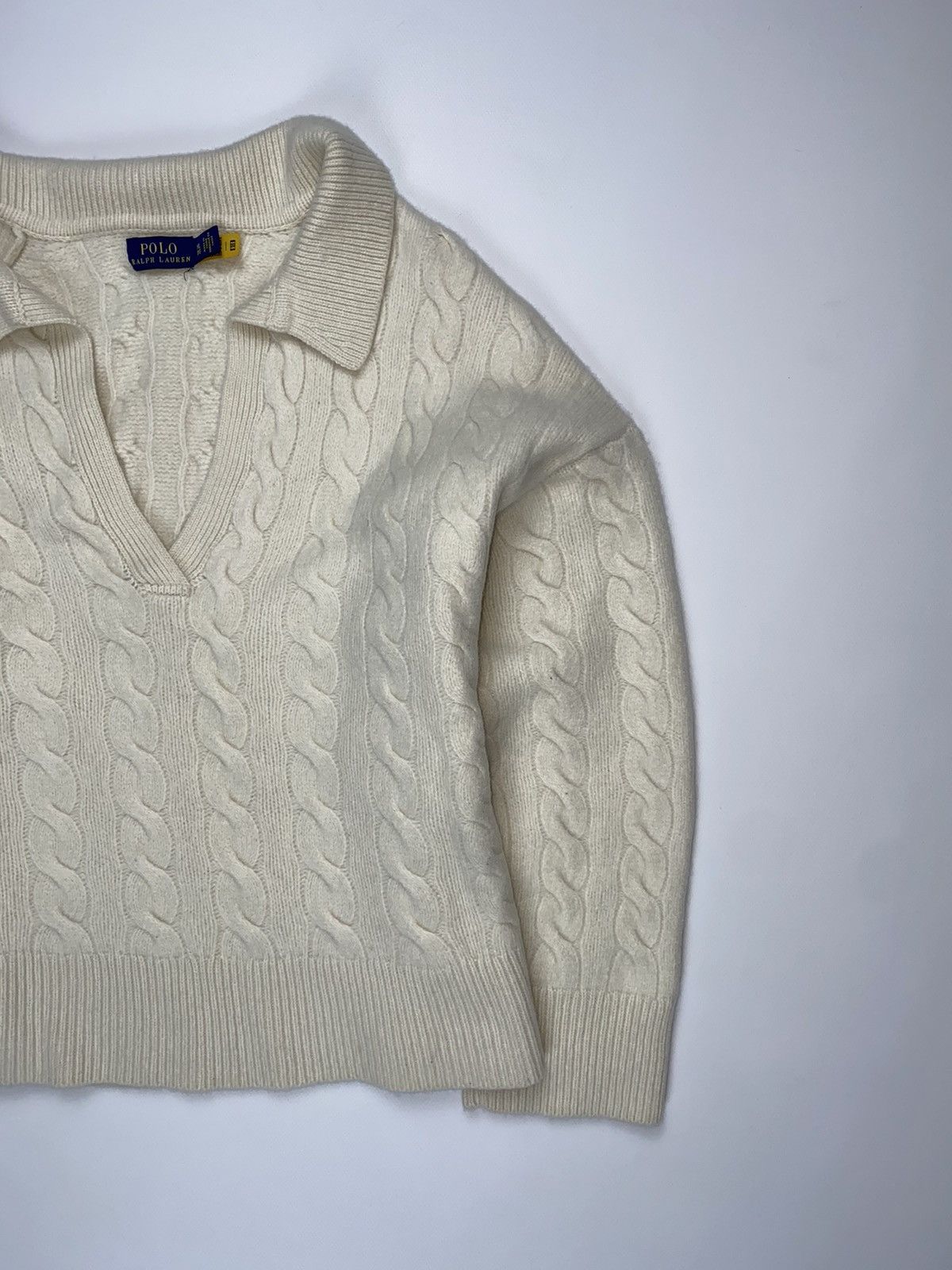 Polo Ralph Lauren 🚨 Polo Ralph Lauren vintage heavy knitted sweater woman’s XL Size XL / US 12-14 / IT 48-50 - 3 Thumbnail