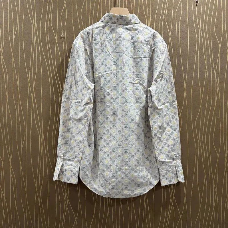 Louis Vuitton Louis Vuitton White Cotton Men's Shirt . Size US M / EU 48-50 / 2 - 2 Thumbnail