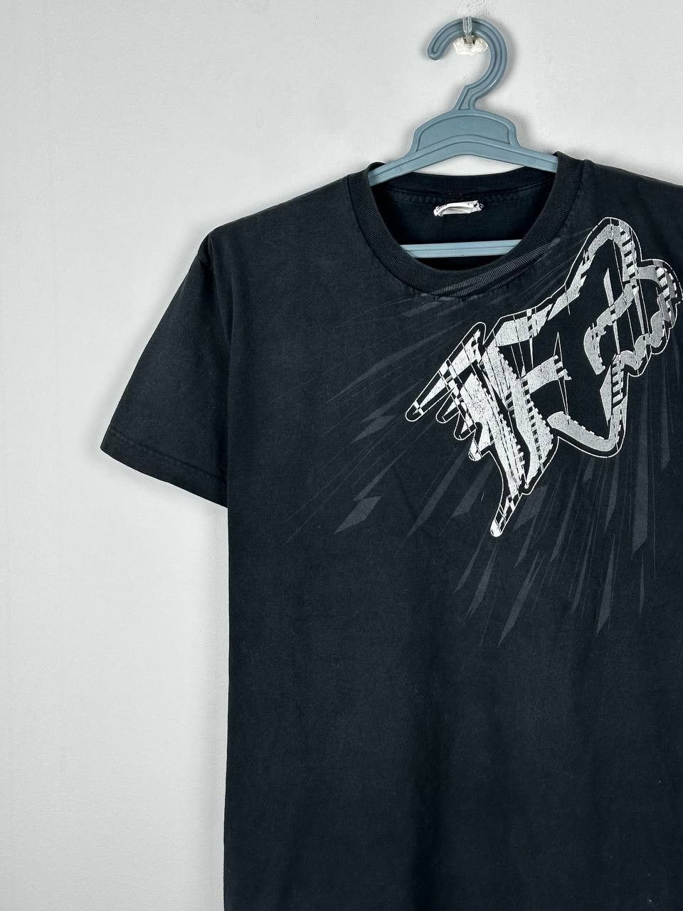 Fox Racing Vintage Grunge Fox Faded To Grey t-shirt Size US L / EU 52-54 / 3 - 3 Thumbnail