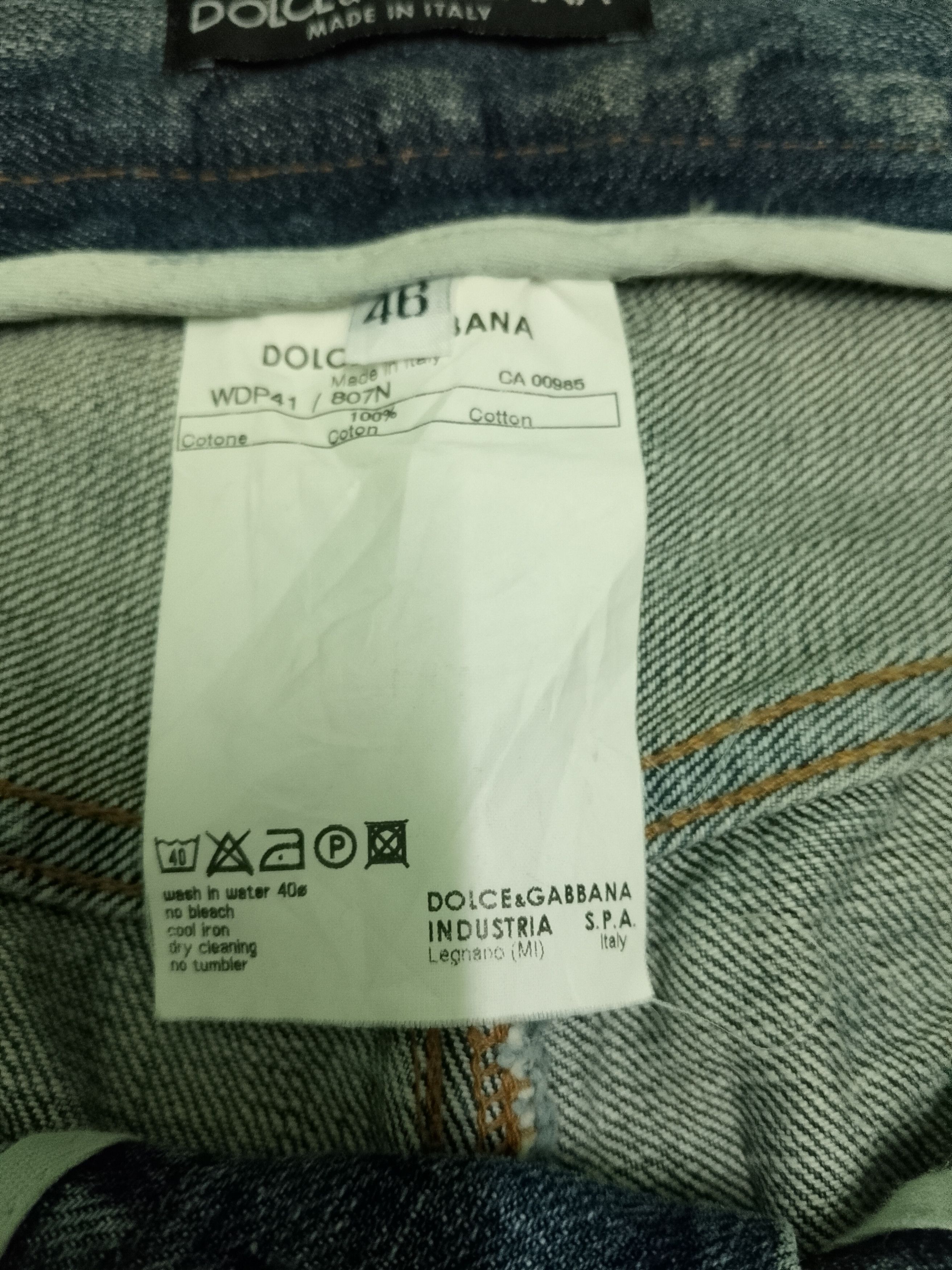 Dolce & Gabbana Dolce & Gabbana denim pant Size US 34 / EU 50 - 13 Thumbnail