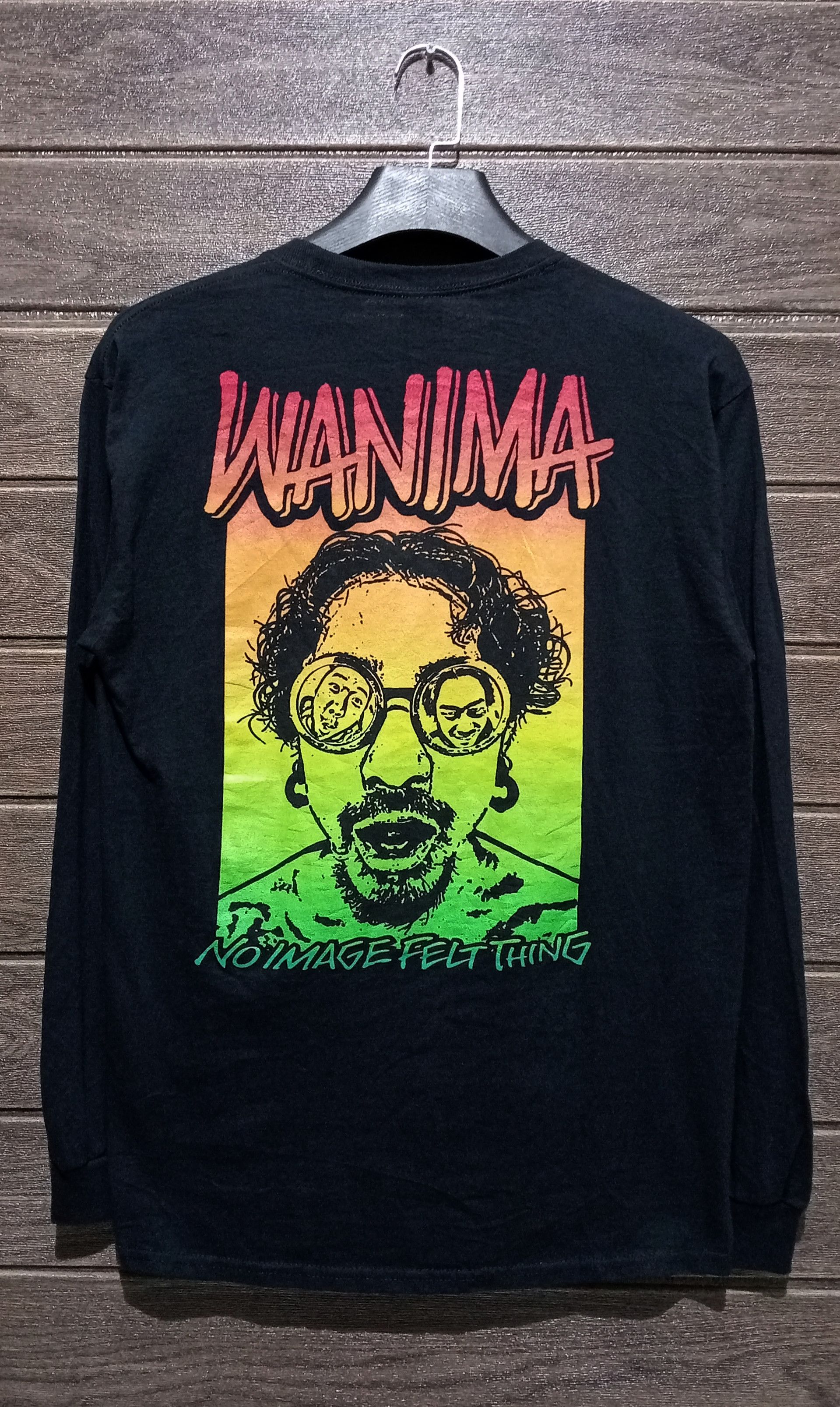 Band Tees Rock Band Wanima No Image Felt Thing Long Sleeve Tshirt Size US M / EU 48-50 / 2 - 1 Thumbnail
