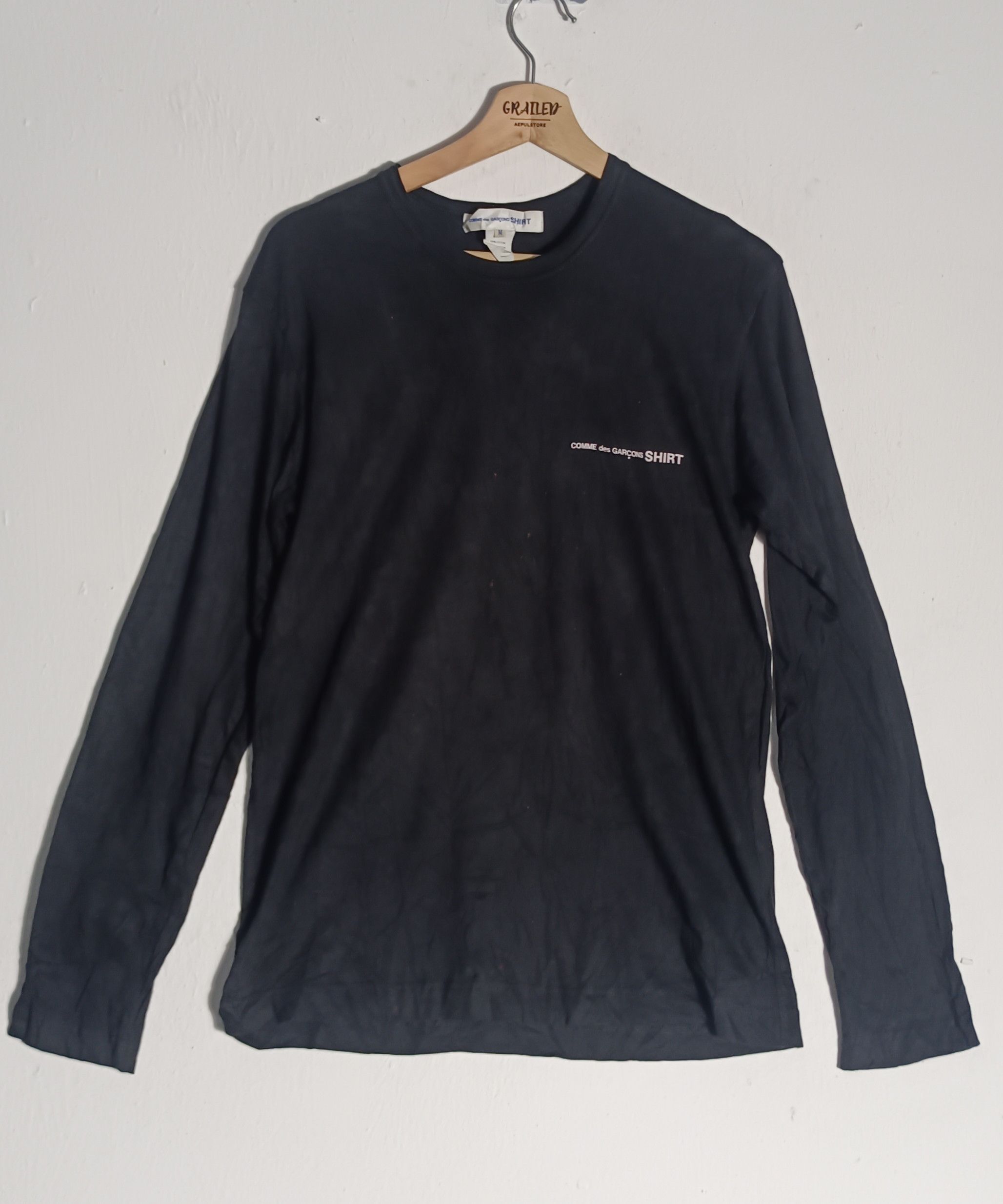 Comme des Garcons × Designer × Vintage Vintage💥Comme des Garcons Longsleeve Tshirt Size US M / EU 48-50 / 2 - 1 Thumbnail