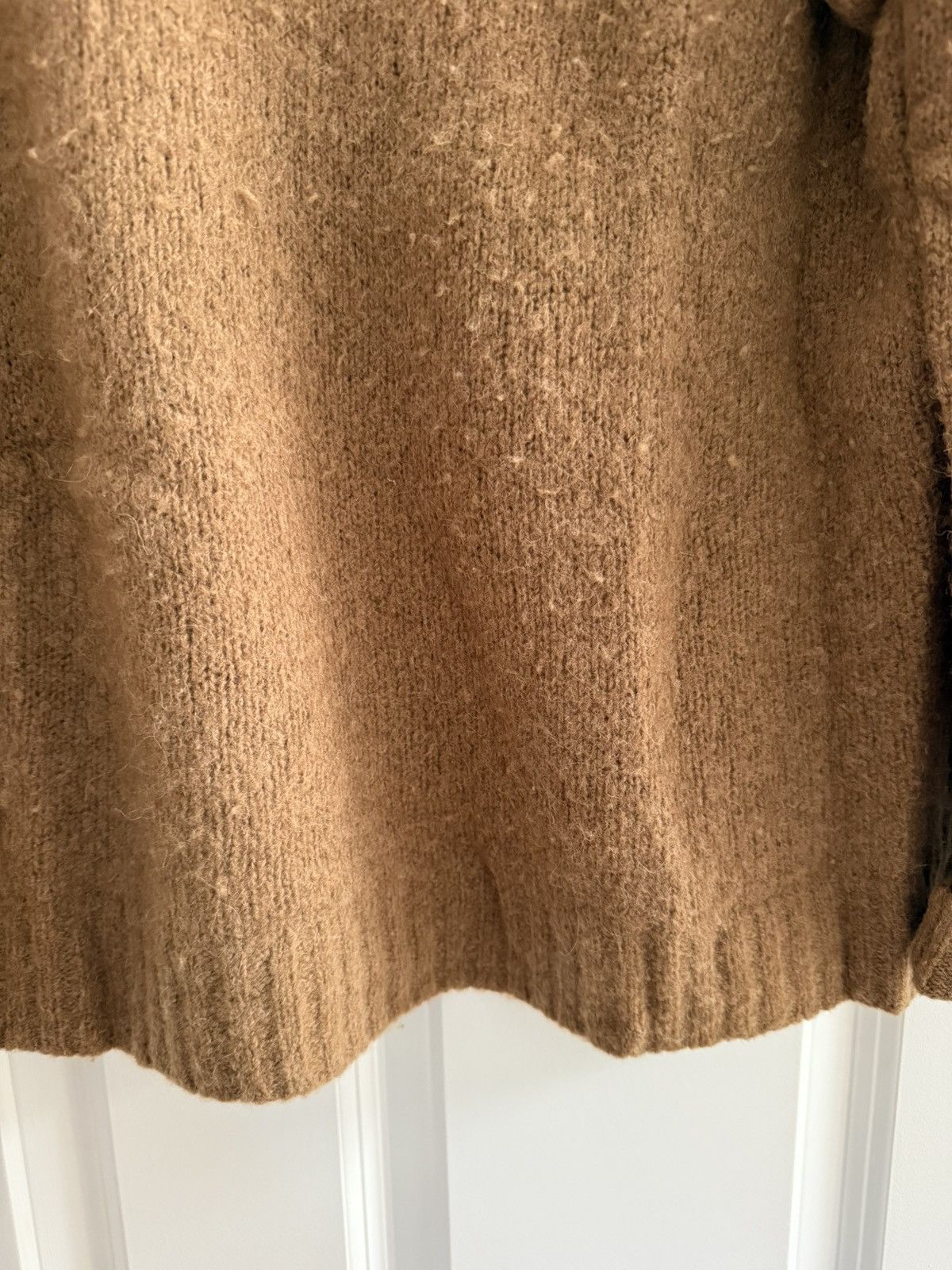 Other Jenni Kayne Women's Alpaca Mockneck Pullover Tan, Size M Size M / US 6-8 / IT 42-44 - 2 Thumbnail