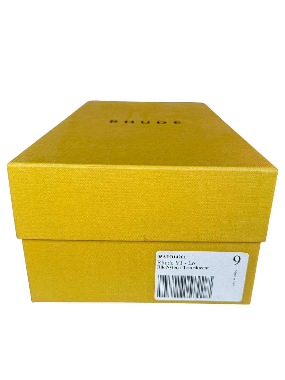 Rhude V1 Black/Translucent Nylon Lo Sneaker Size US 9 / EU 42 - 6 Thumbnail
