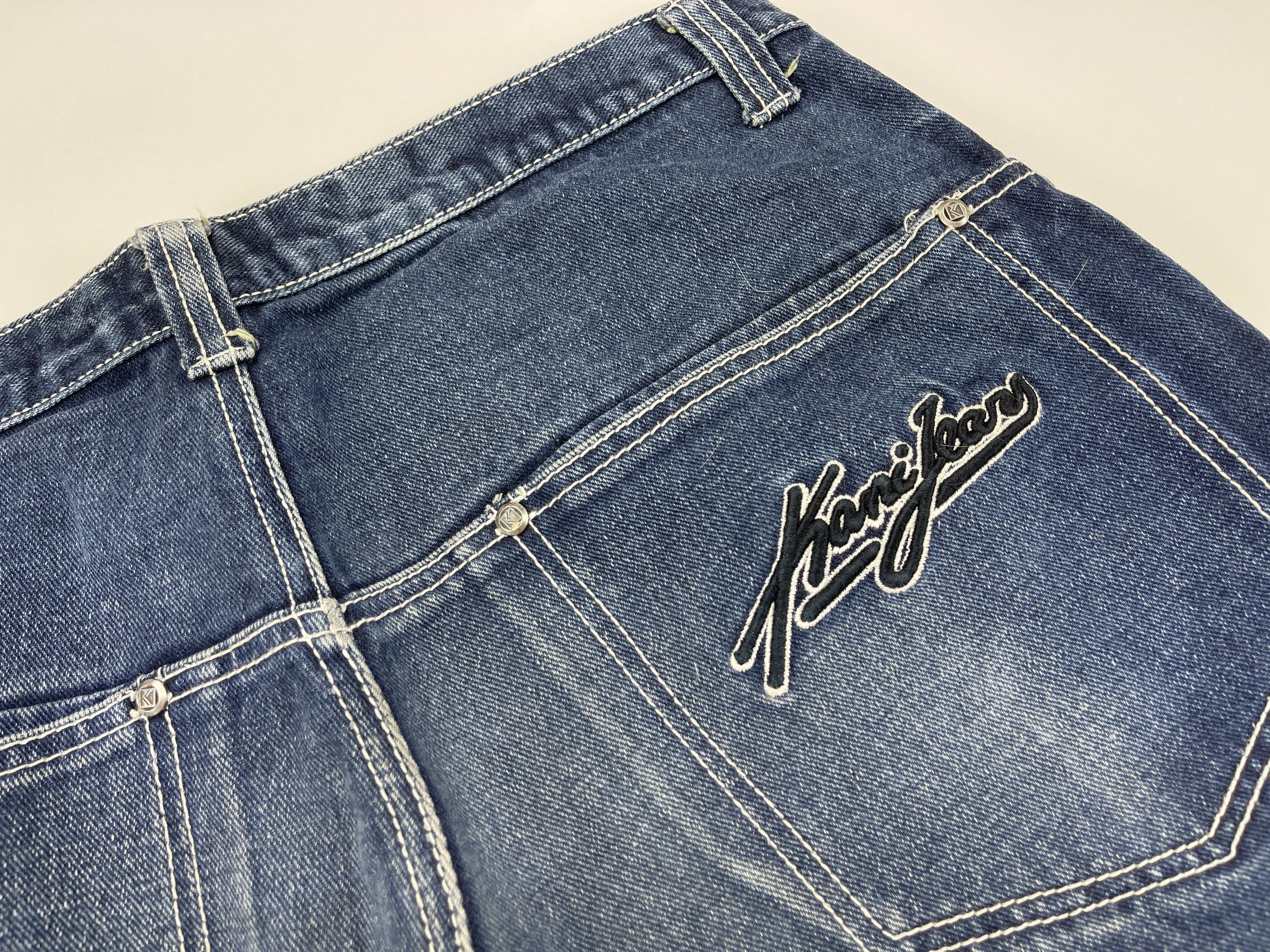 Karl Kani KARL KANI shorts, baggy, vintage Kani jeans 90s hip hop W 34 Size US 34 / EU 50 - 8 Thumbnail