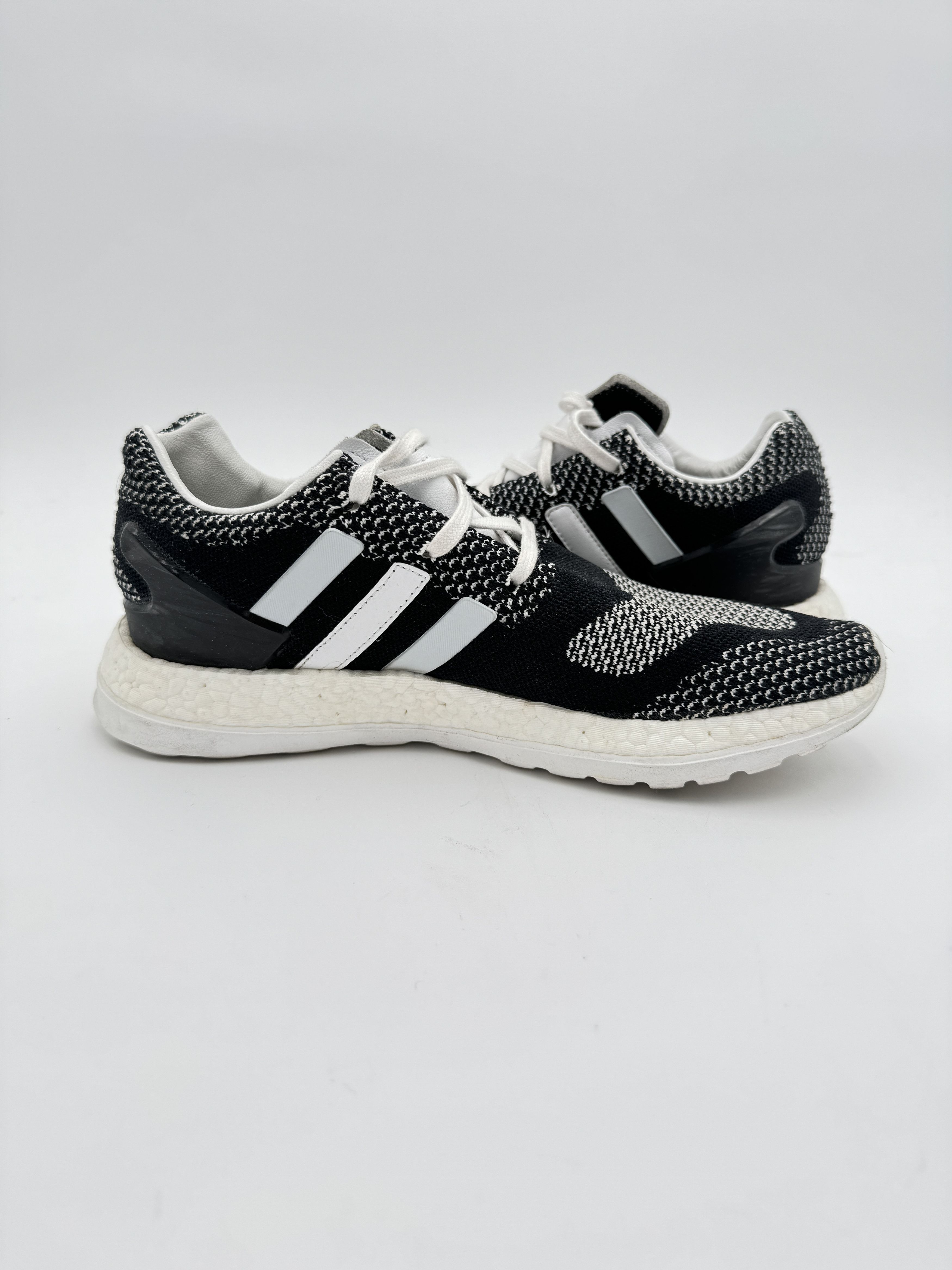 Adidas × Y-3 adidas Y-3 Pureboost ZG Knit Black White OG Size US 9 / EU 42 - 5 Thumbnail