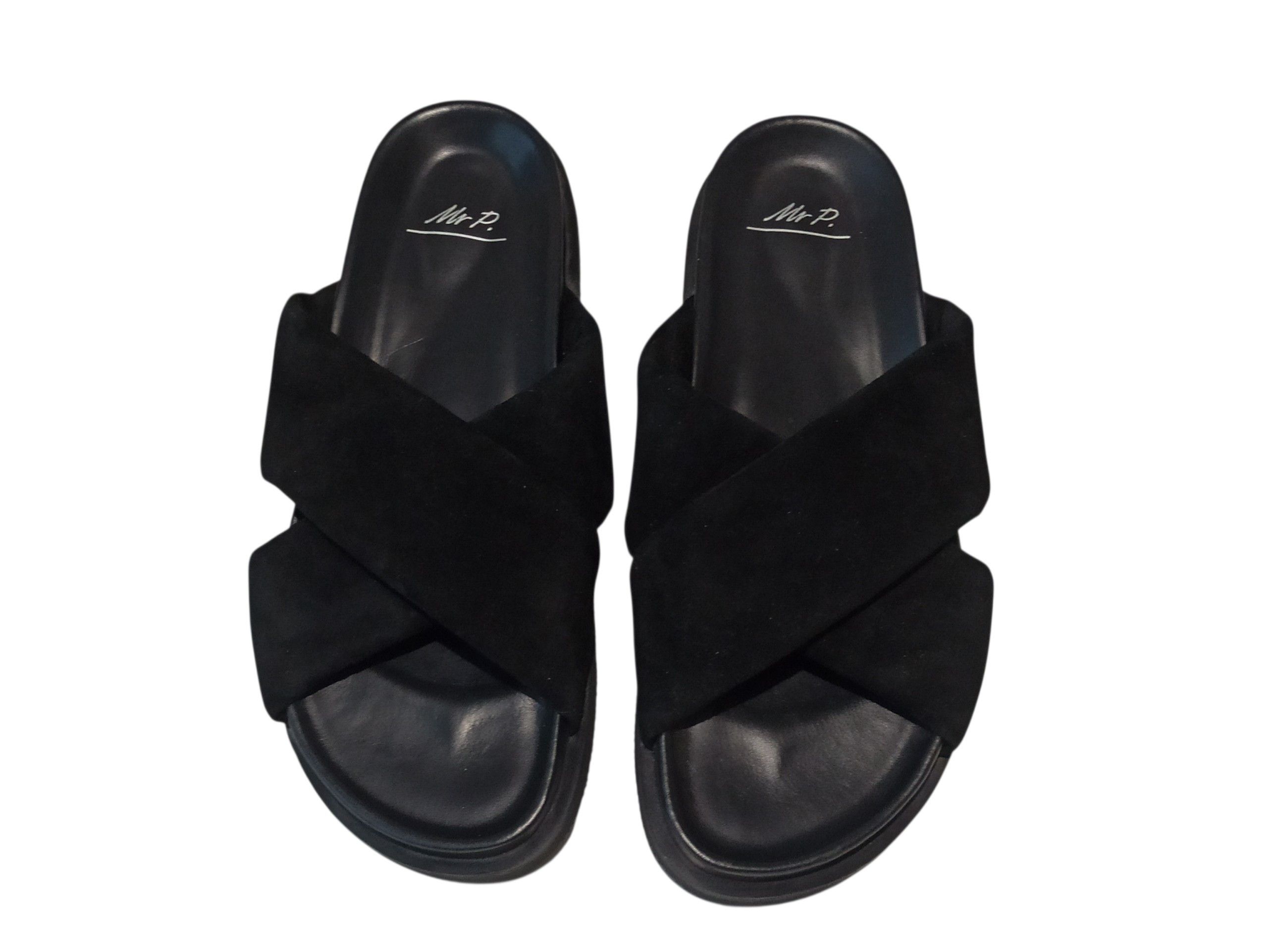 Mr P. Mr Porter Tom Padded Suede Sandals Vibram Soles Size US 10.5 / EU 43-44 - 6 Thumbnail