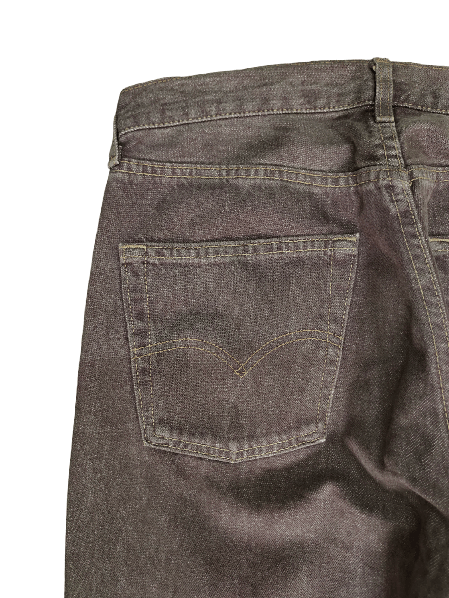 Levi's Vintage Clothing Vintage 90s Levis 501 Brown Distress Denim Jeans Size US 32 / EU 48 - 13 Thumbnail