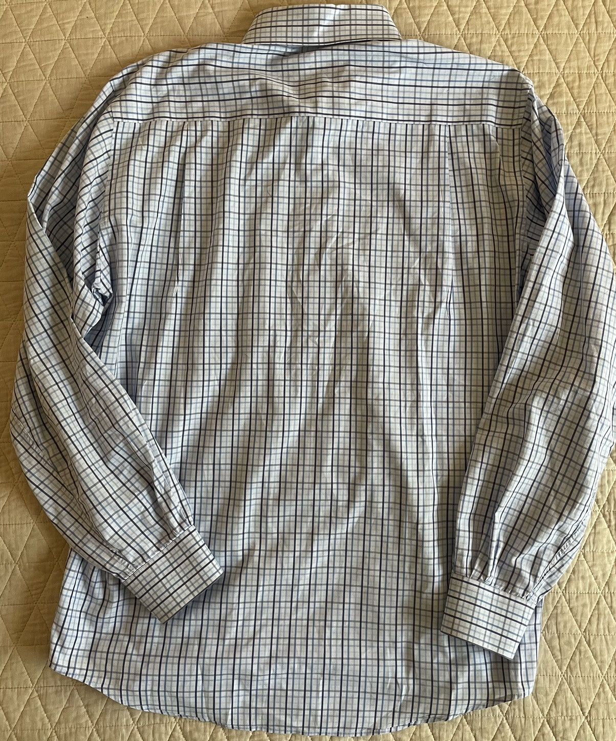 Ermenegildo Zegna Check Print Shirt Size US L / EU 52-54 / 3 - 6 Thumbnail