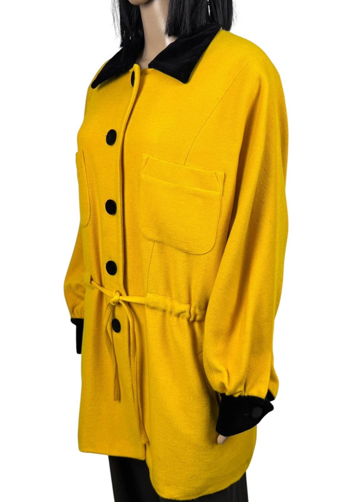 Karl Lagerfeld Karl Lagerfeld Vintage Coat Wool size D40 GB14 Size L / US 10 / IT 46 - 4 Thumbnail