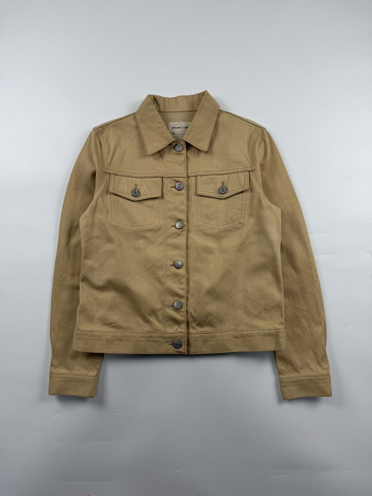 HELMUT LANG RAW SILK DENIM ジャケット 42 M Helmut Lang 2001 Raw Silk Denim Classic 2-Pocket Jacket – ENDYMA