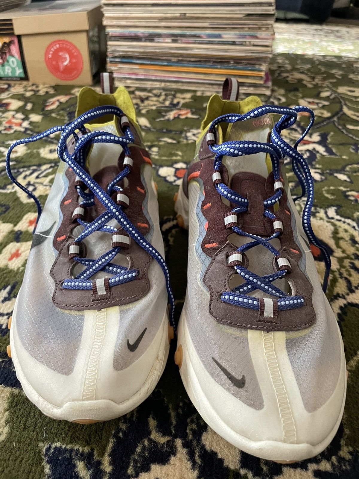 Nike Nike React Element ‘87 Moss Size US 9.5 / EU 42-43 - 5 Thumbnail